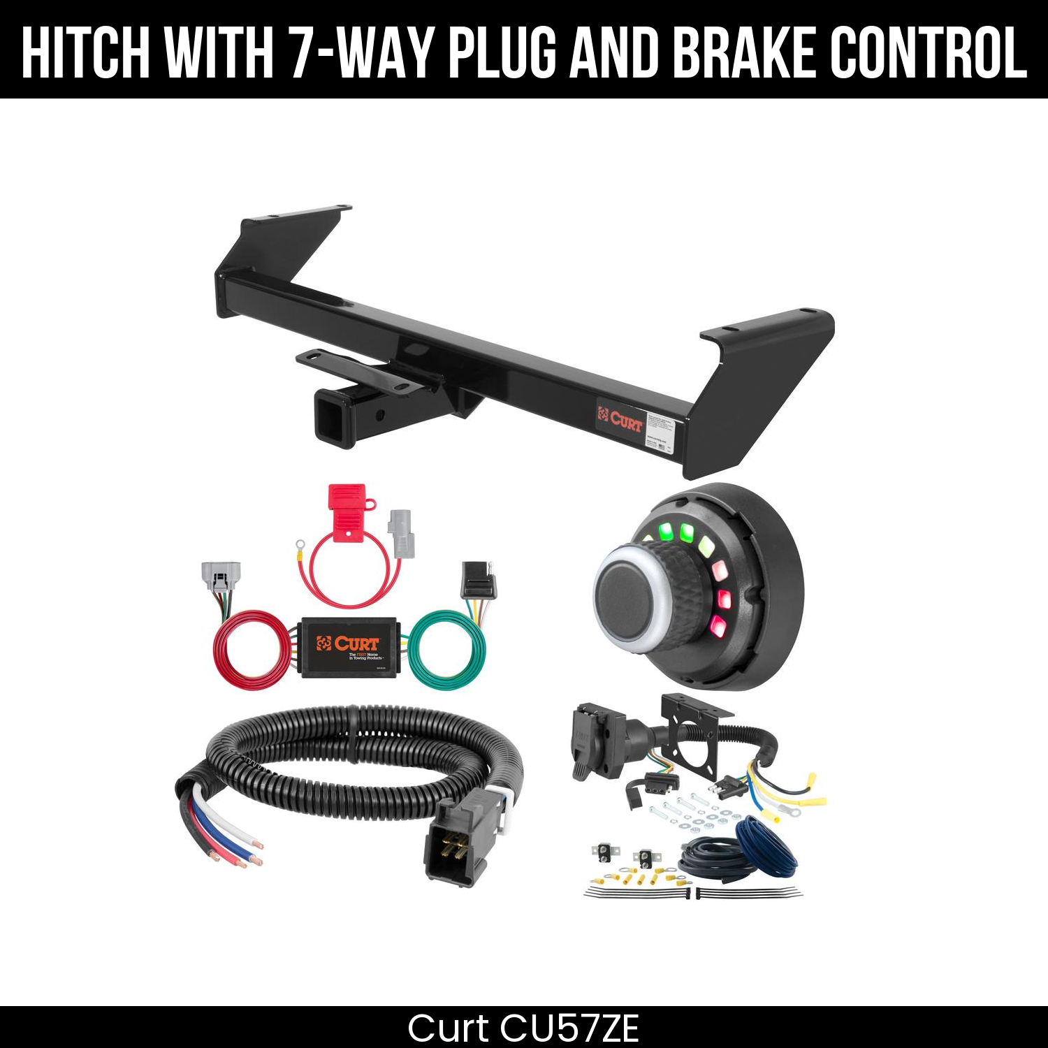 Trailer Hitch , 7-Way , Spectrum Brake Control