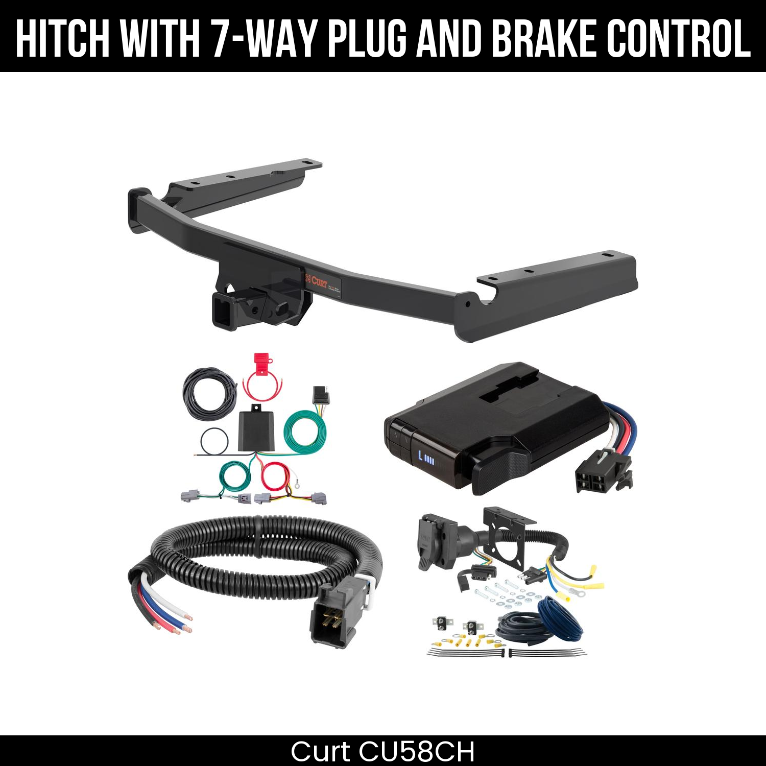 Trailer Hitch , 7-Way , Venturer Brake Control