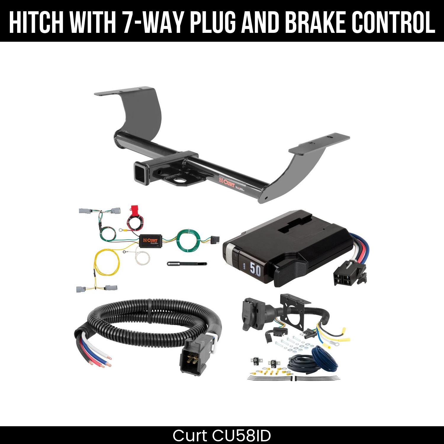 Trailer Hitch , 7-Way , TriFlex NEXT Brake Control