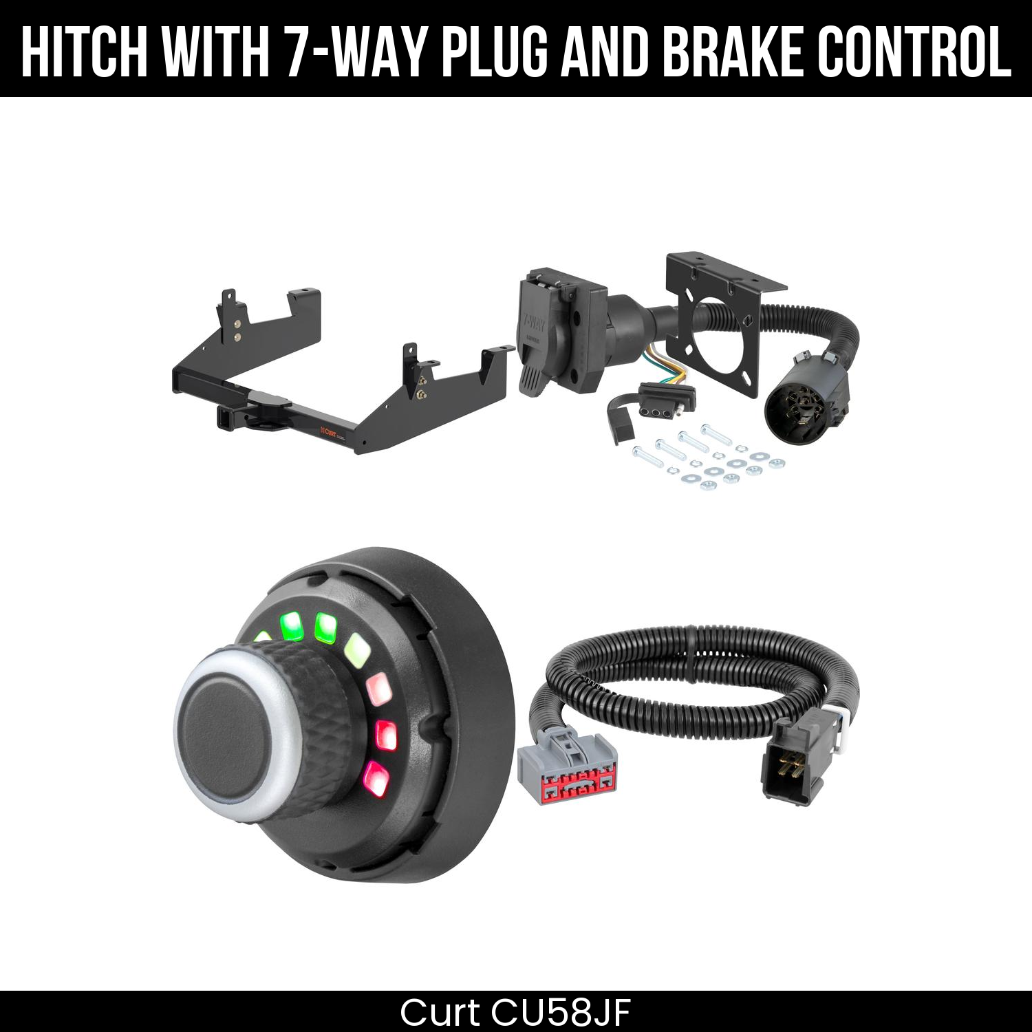 Trailer Hitch , 7-Way , Spectrum Brake Control