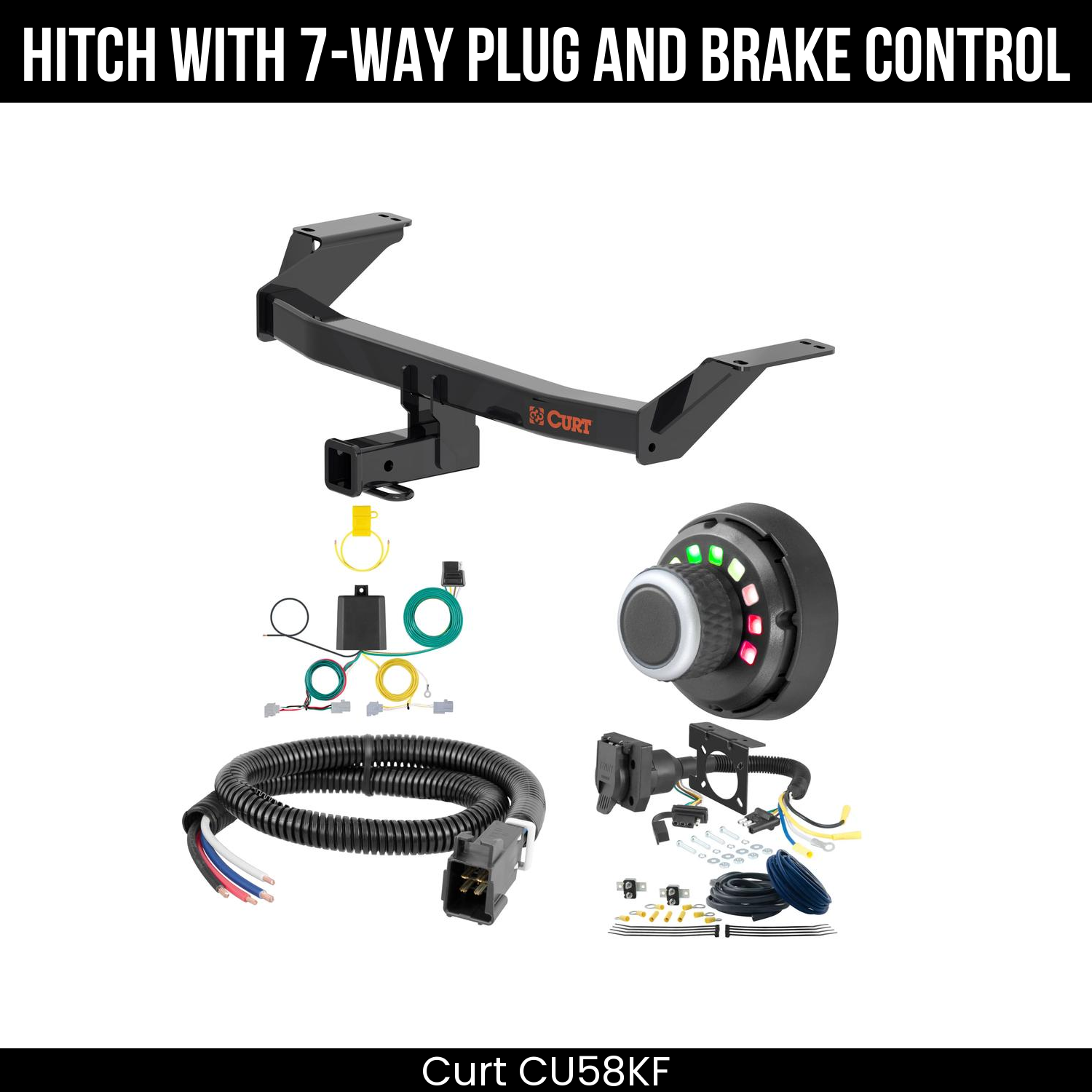 Trailer Hitch , 7-Way , Spectrum Brake Control