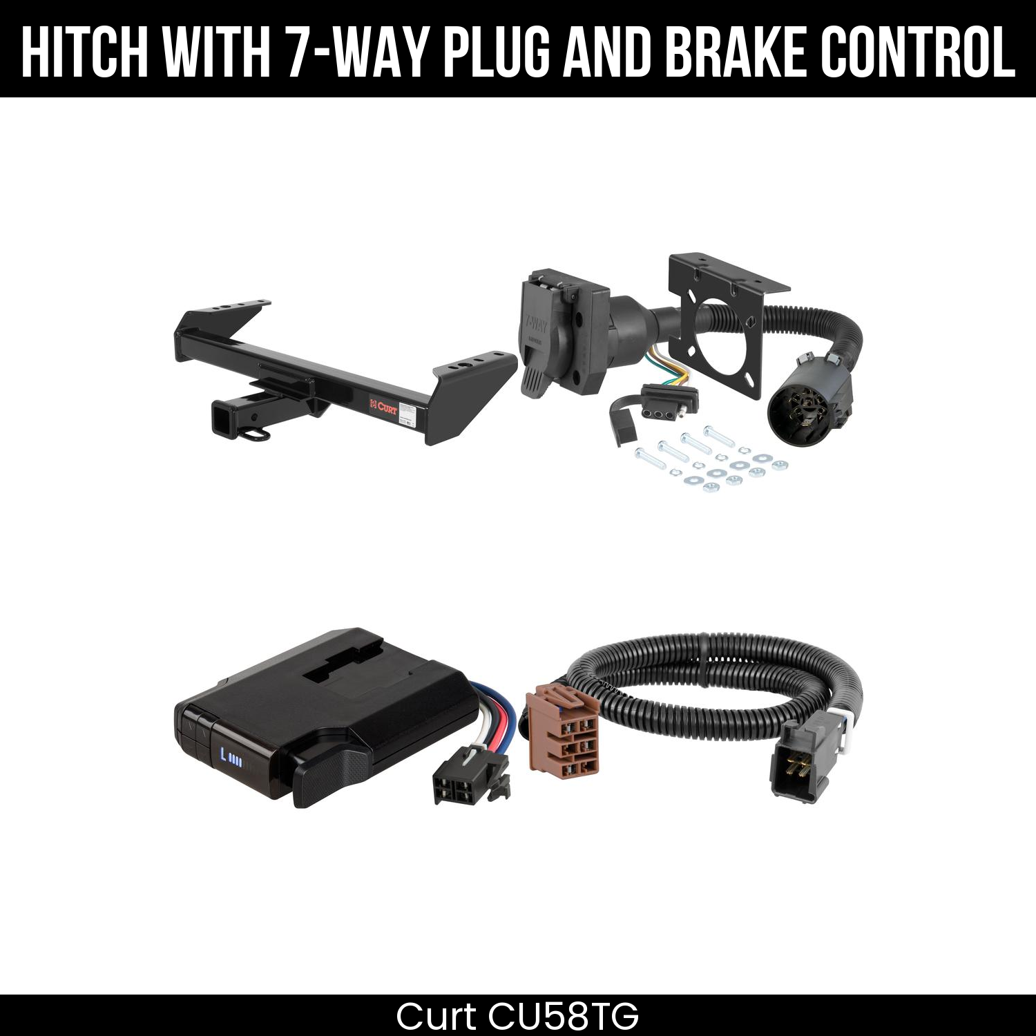 Trailer Hitch , 7-Way , Venturer Brake Control