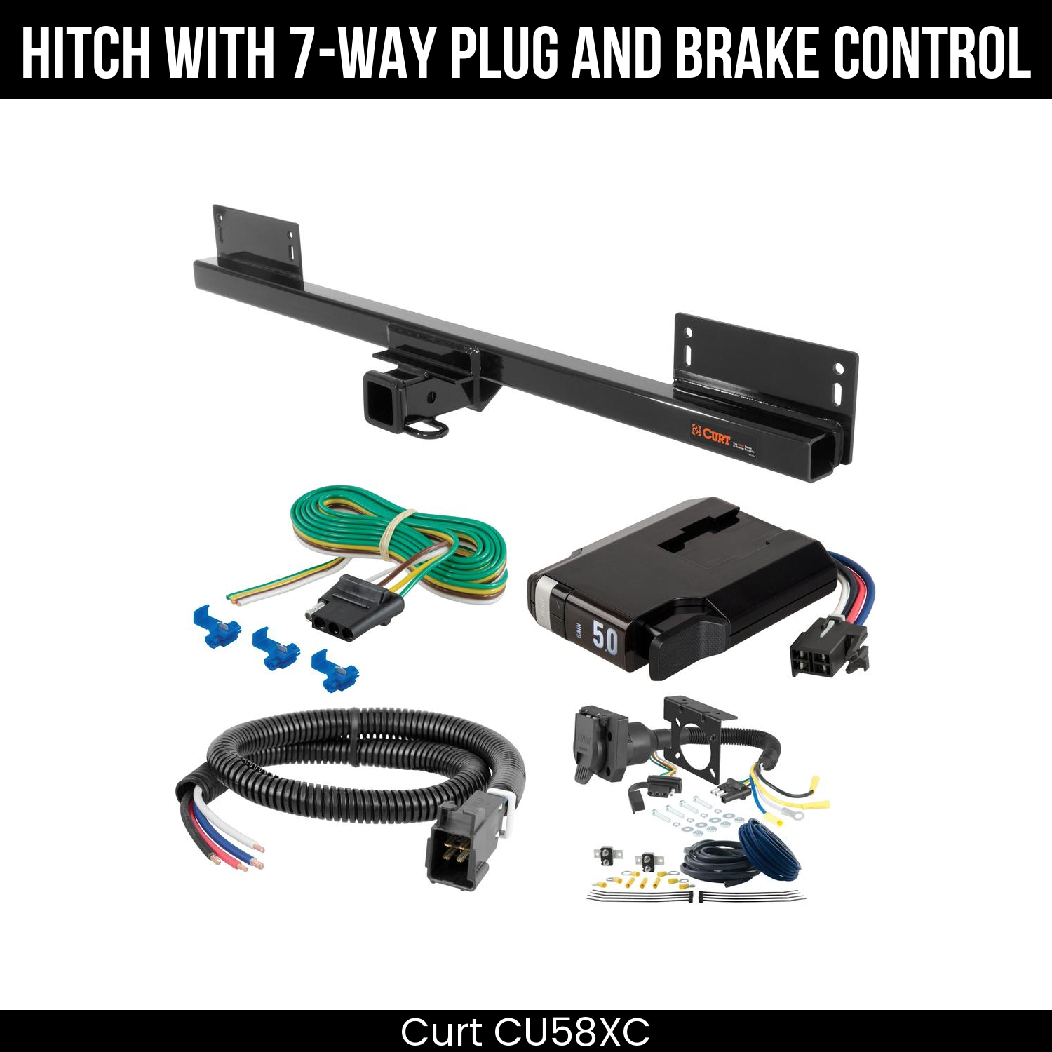 Trailer Hitch , 7-Way , TriFlex NEXT Brake Control