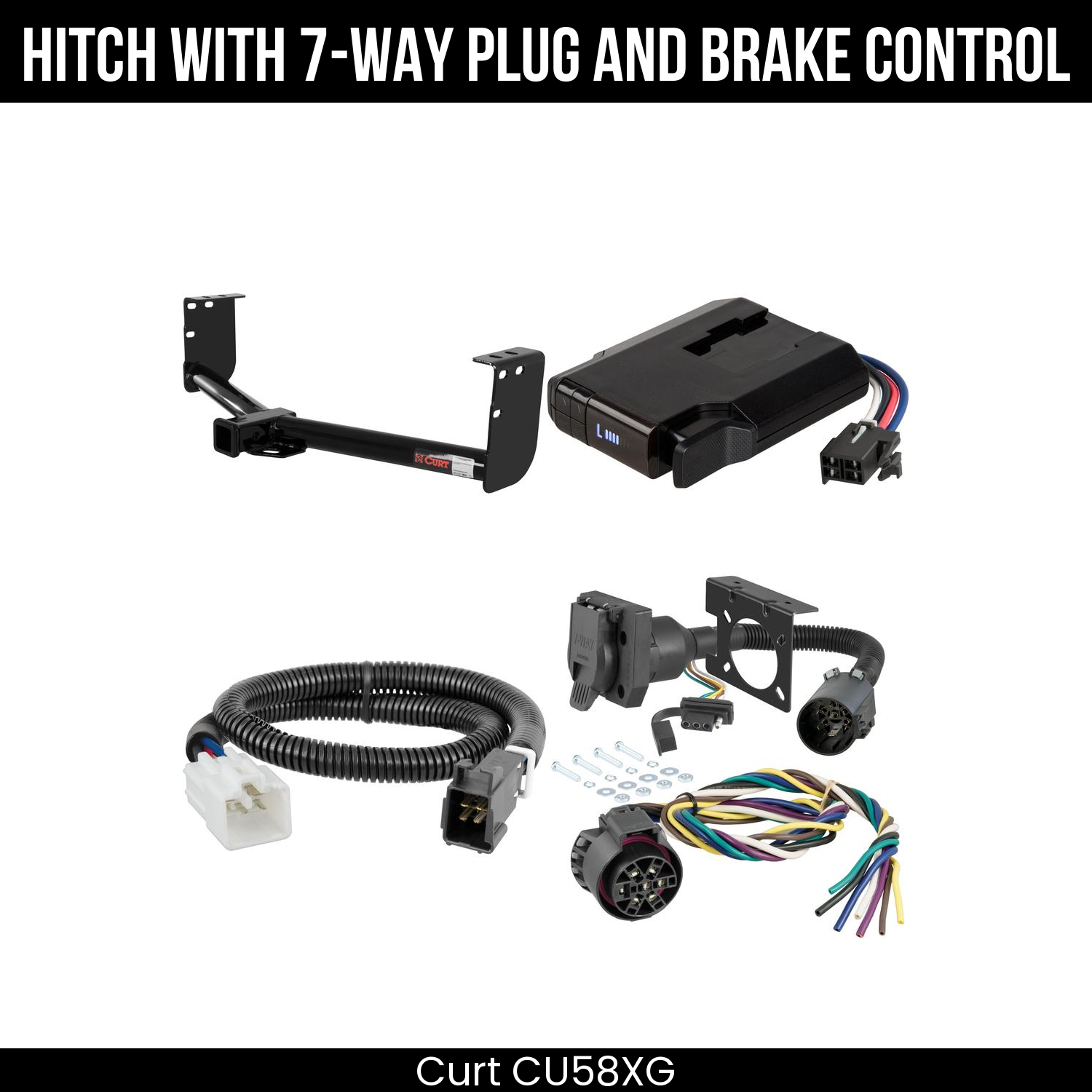 Trailer Hitch , 7-Way , Venturer Brake Control