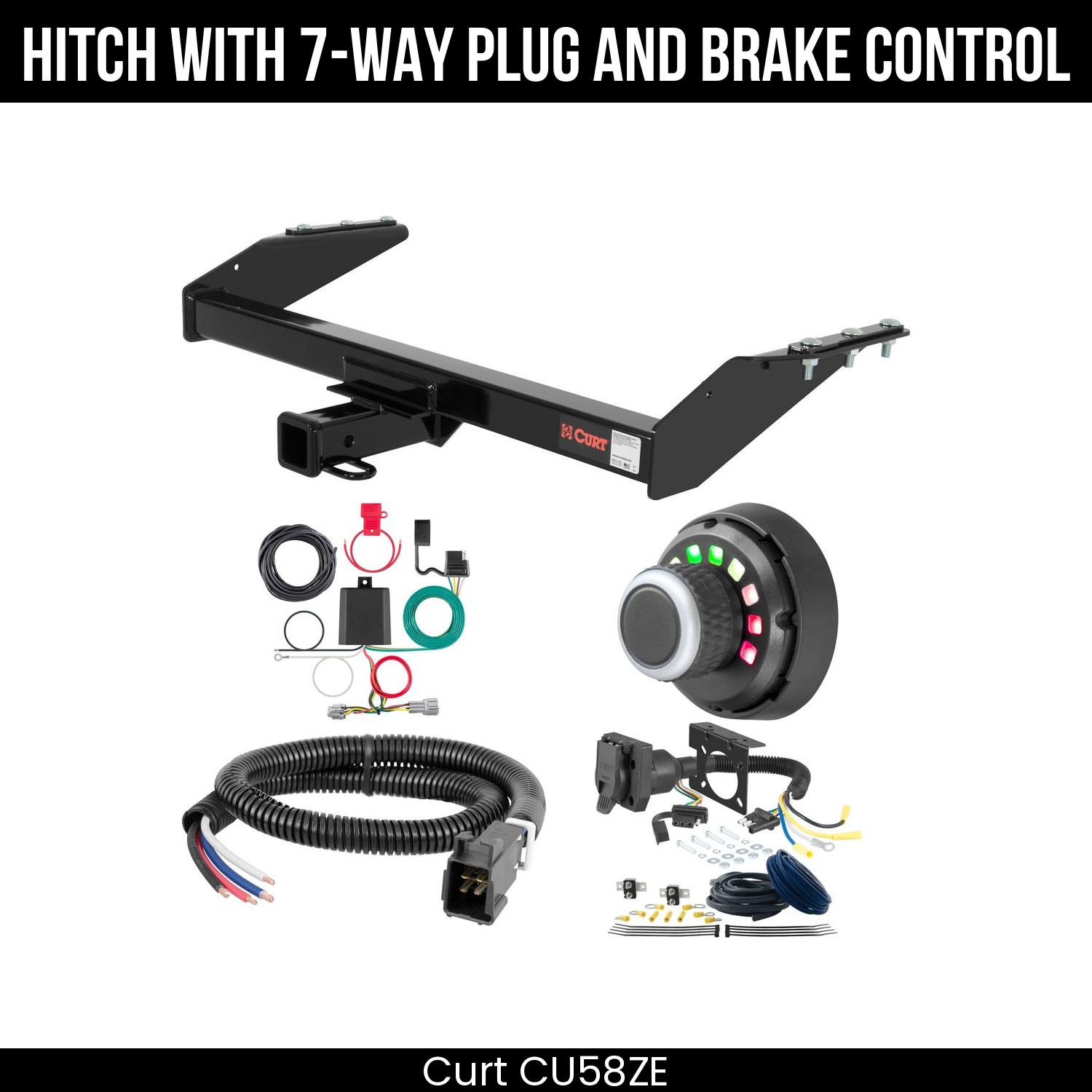 Trailer Hitch , 7-Way , Spectrum Brake Control