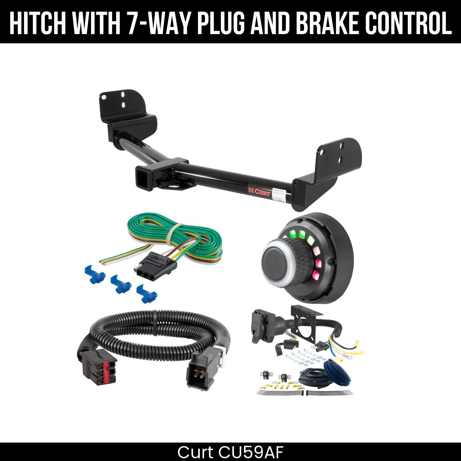 Trailer Hitch , 7-Way , Spectrum Brake Control