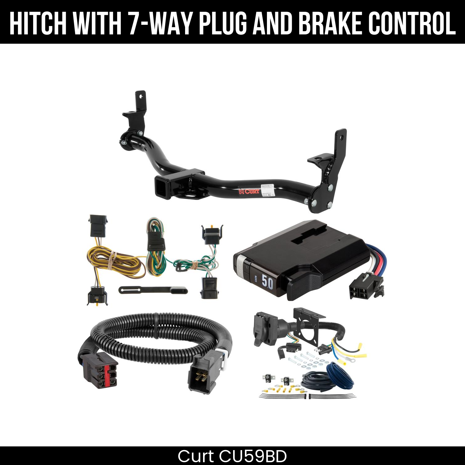Trailer Hitch , 7-Way , TriFlex NEXT Brake Control