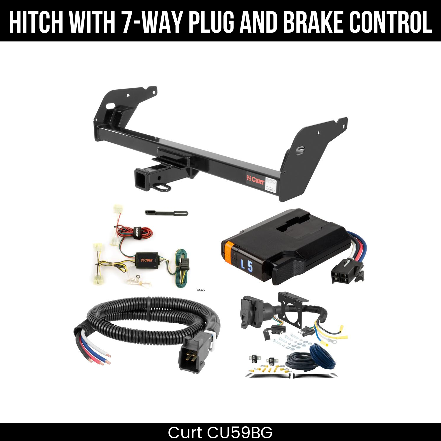 Trailer Hitch , 7-Way , Discovery Next Brake Control