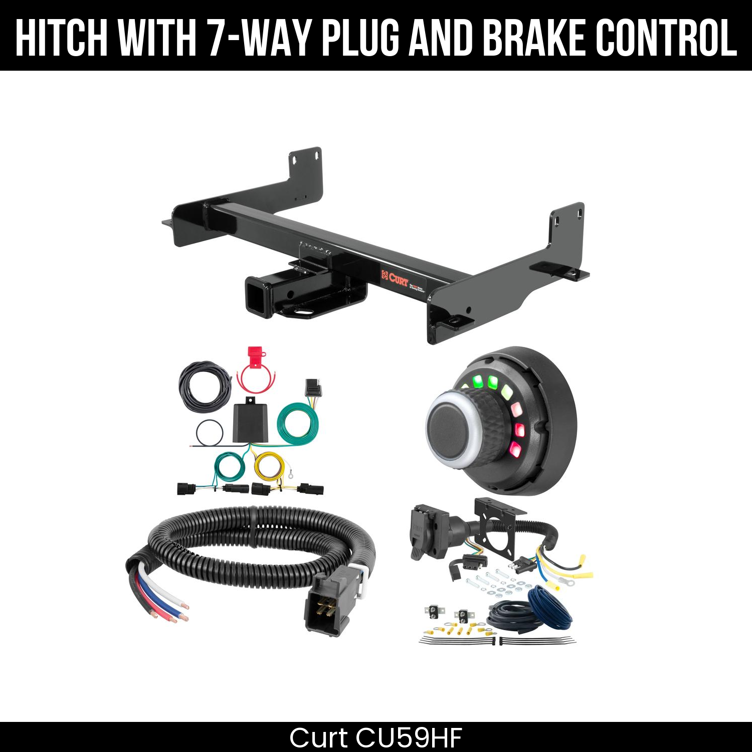 Trailer Hitch , 7-Way , Spectrum Brake Control