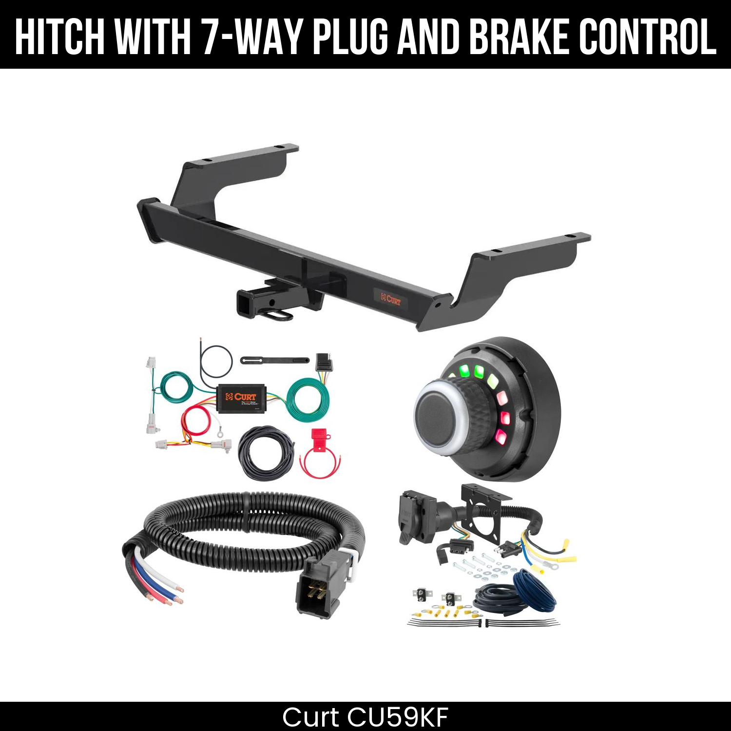 Trailer Hitch , 7-Way , Spectrum Brake Control