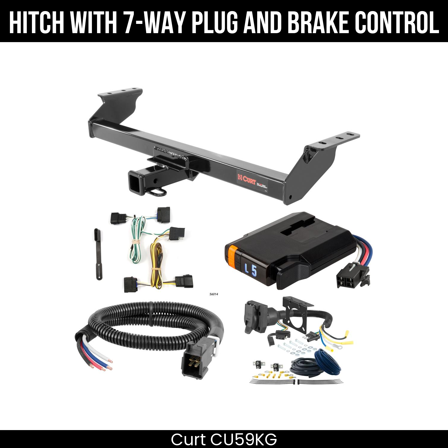 Trailer Hitch , 7-Way , Discovery Next Brake Control