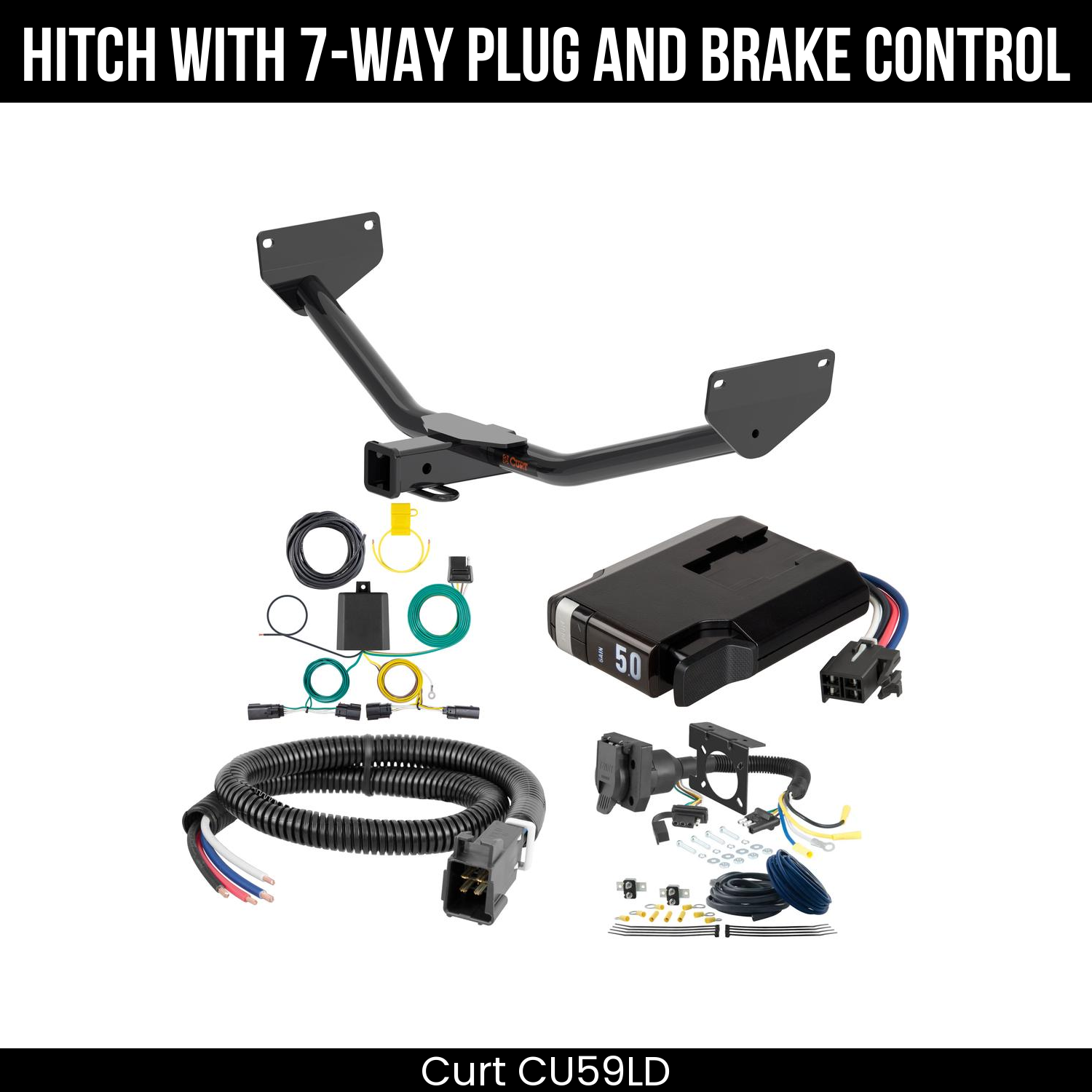 Trailer Hitch , 7-Way , TriFlex NEXT Brake Control