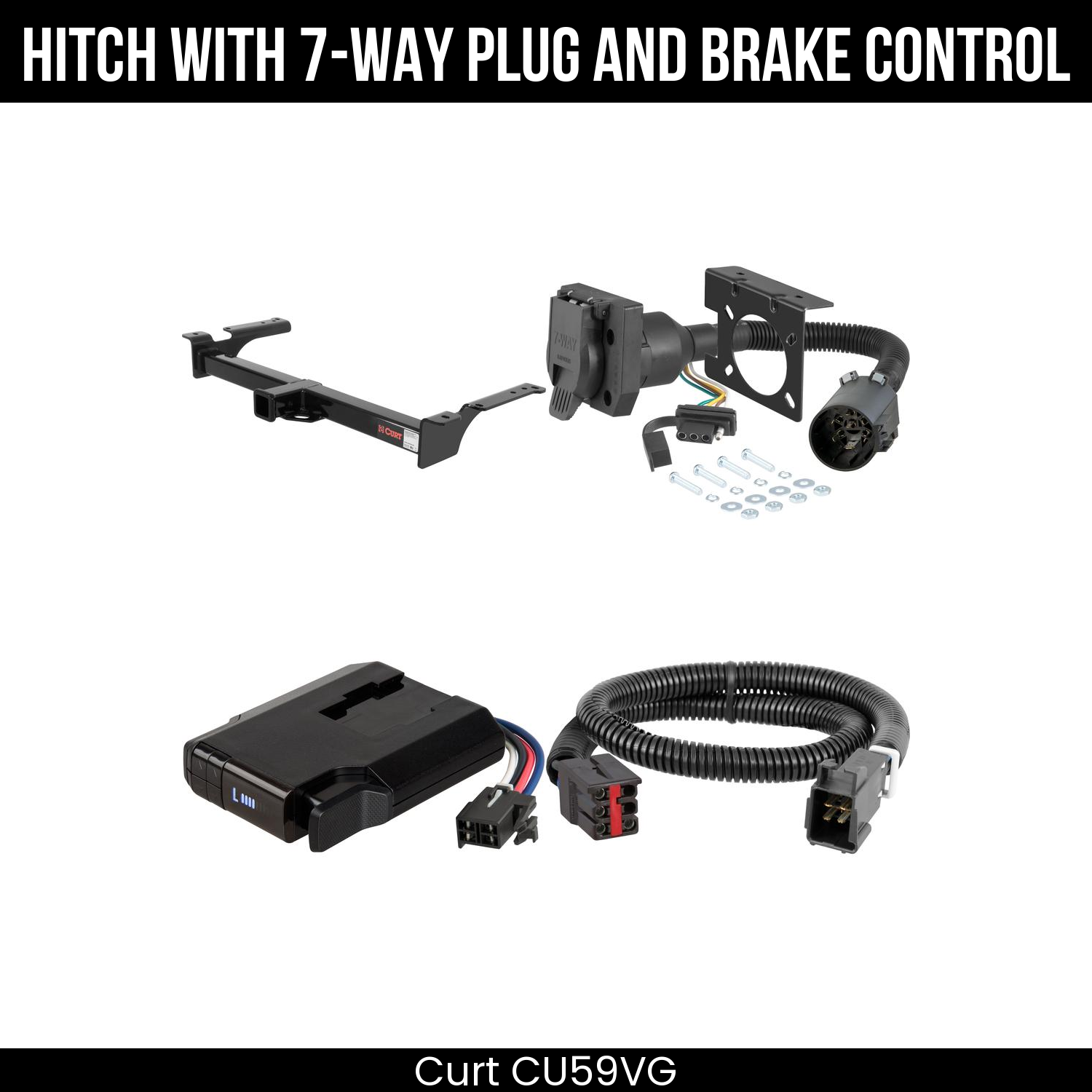 Trailer Hitch , 7-Way , Venturer Brake Control