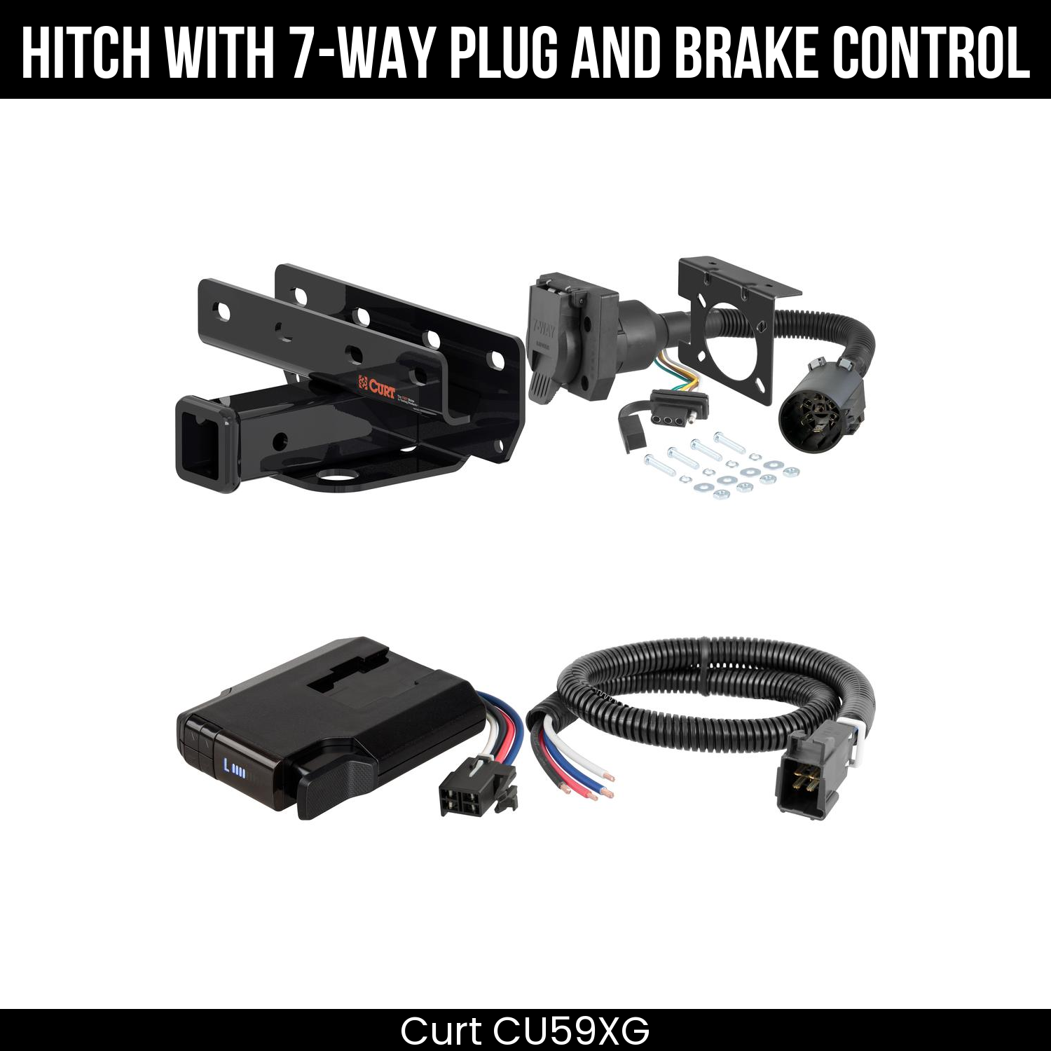 Trailer Hitch , 7-Way , Venturer Brake Control