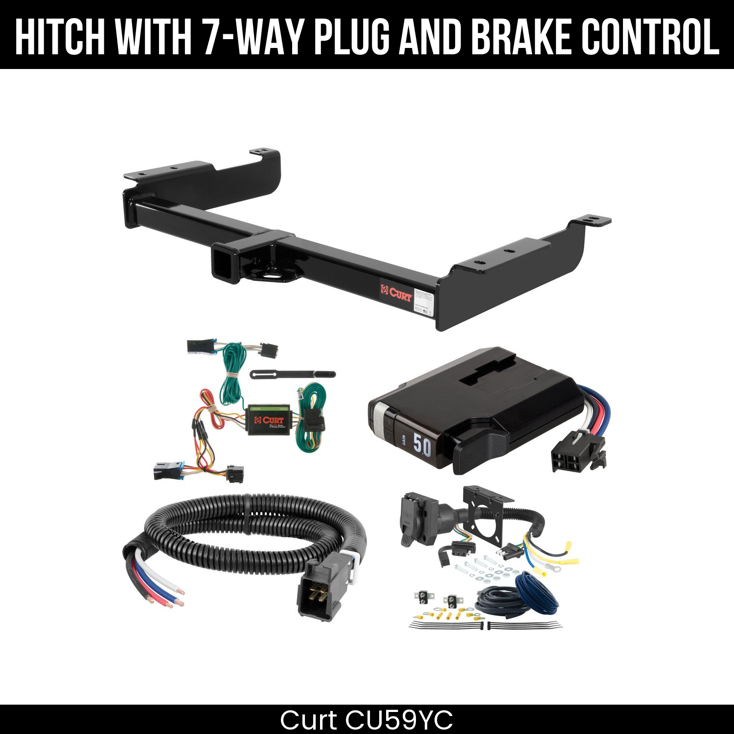 Trailer Hitch , 7-Way , TriFlex NEXT Brake Control