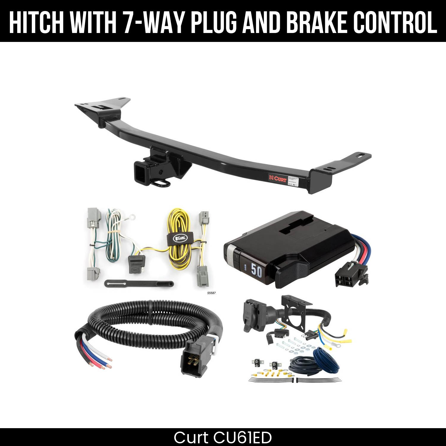 Trailer Hitch , 7-Way , TriFlex NEXT Brake Control