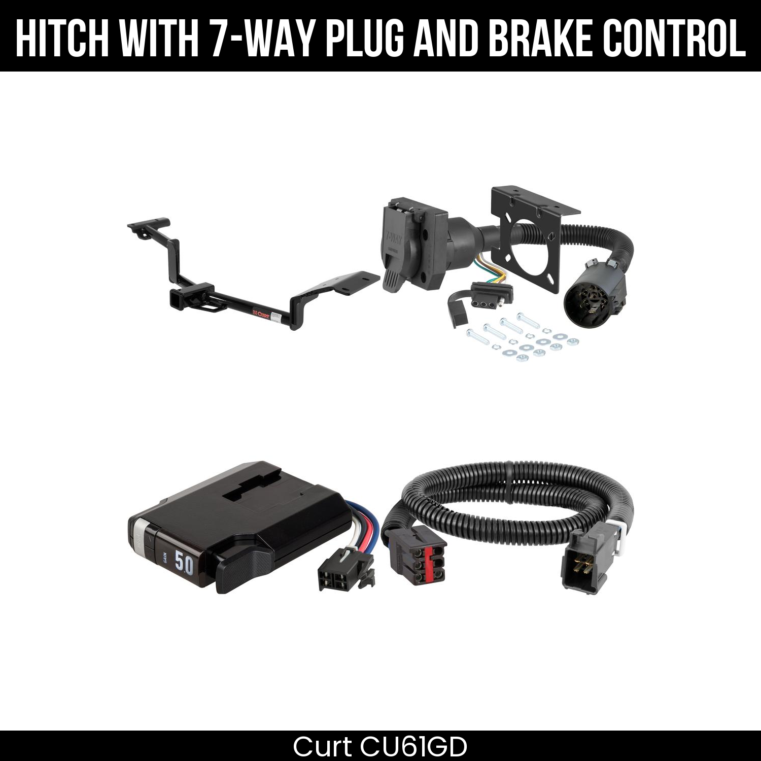 Trailer Hitch , 7-Way , TriFlex NEXT Brake Control