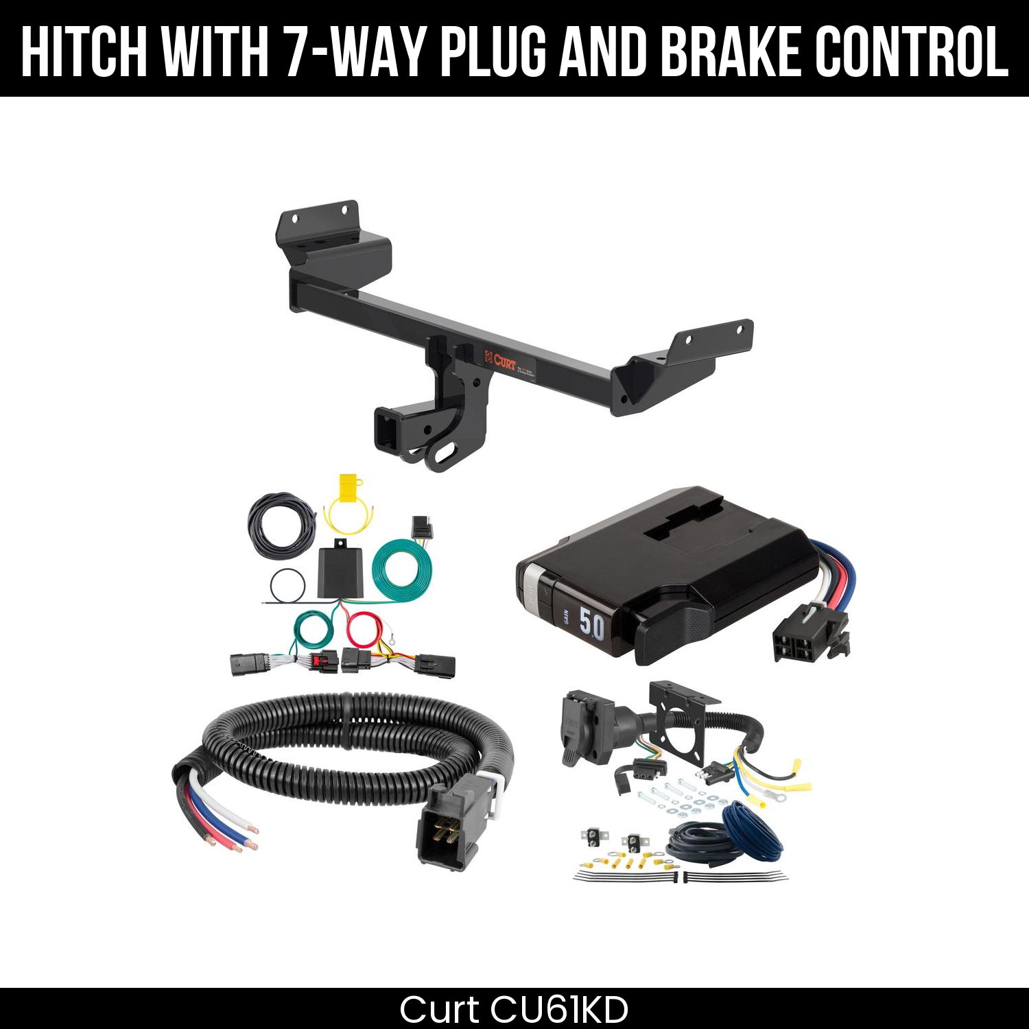 Trailer Hitch , 7-Way , TriFlex NEXT Brake Control