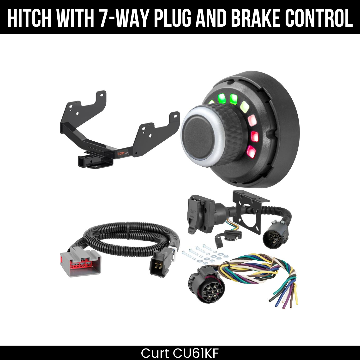 Trailer Hitch , 7-Way , Spectrum Brake Control