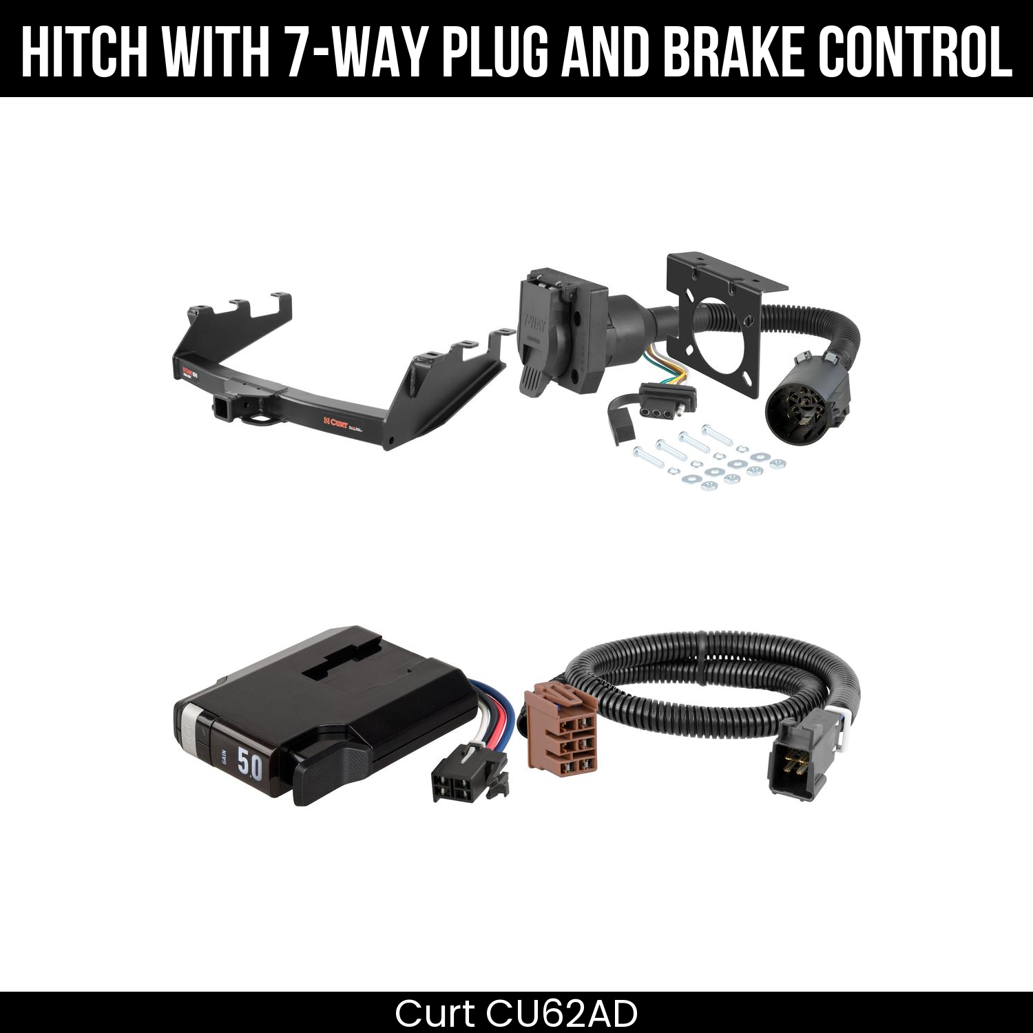 Trailer Hitch , 7-Way , TriFlex NEXT Brake Control
