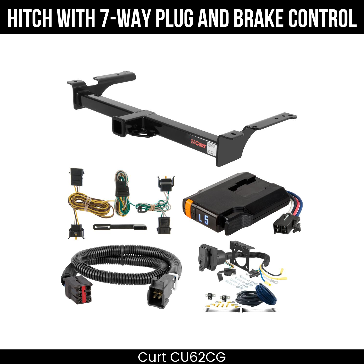 Trailer Hitch , 7-Way , Discovery Next Brake Control