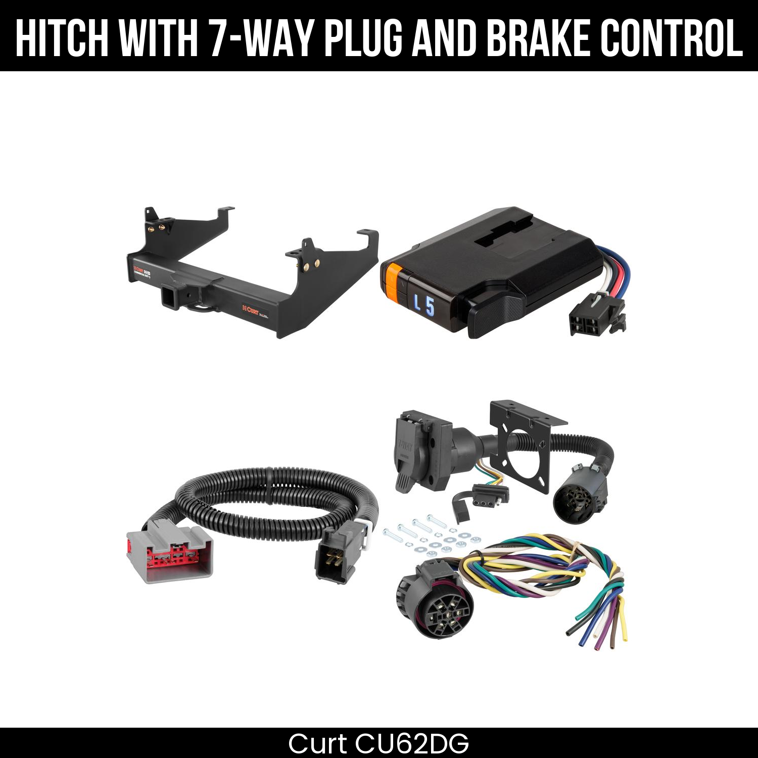 Trailer Hitch , 7-Way , Discovery Next Brake Control