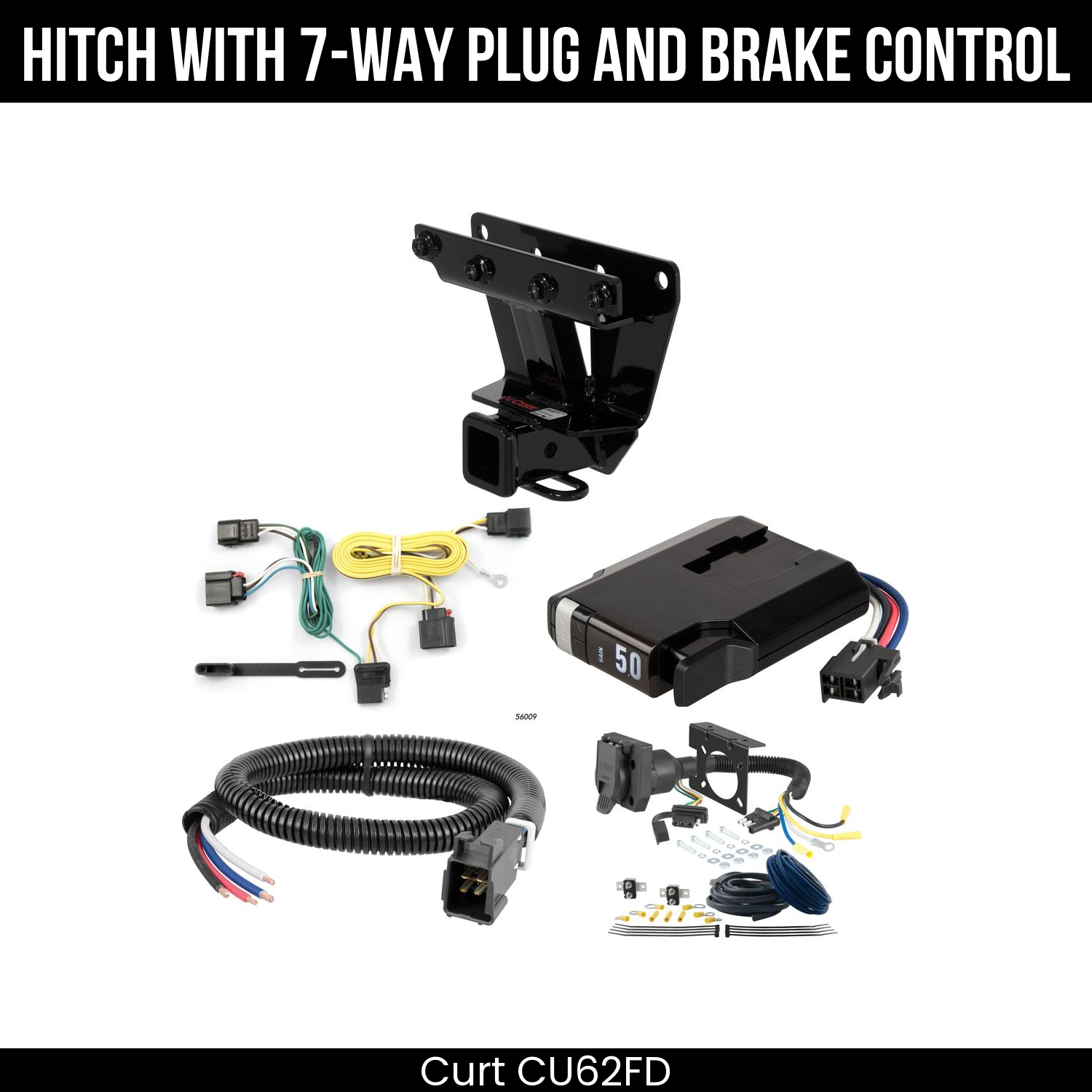 Trailer Hitch , 7-Way , TriFlex NEXT Brake Control