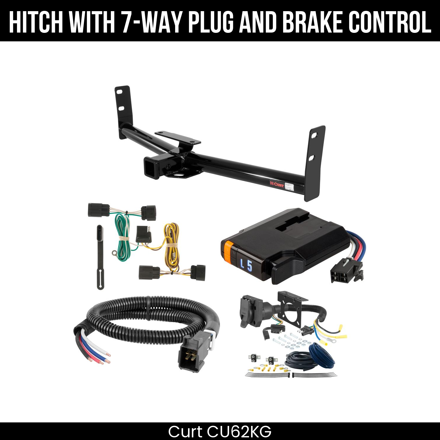 Trailer Hitch , 7-Way , Discovery Next Brake Control