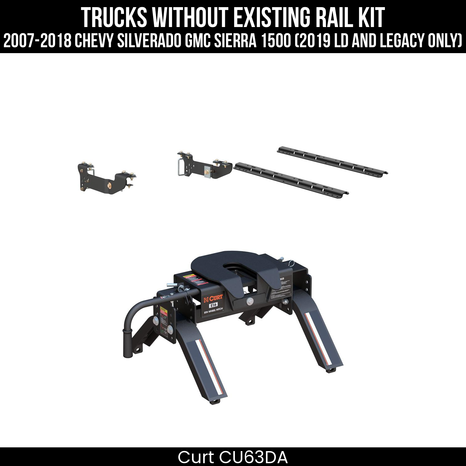 Custom 5th Wheel Brackets,Universal 5th Wheel Base Rails,Replacement Base Legs,E16 5th Wheel Hitch Head