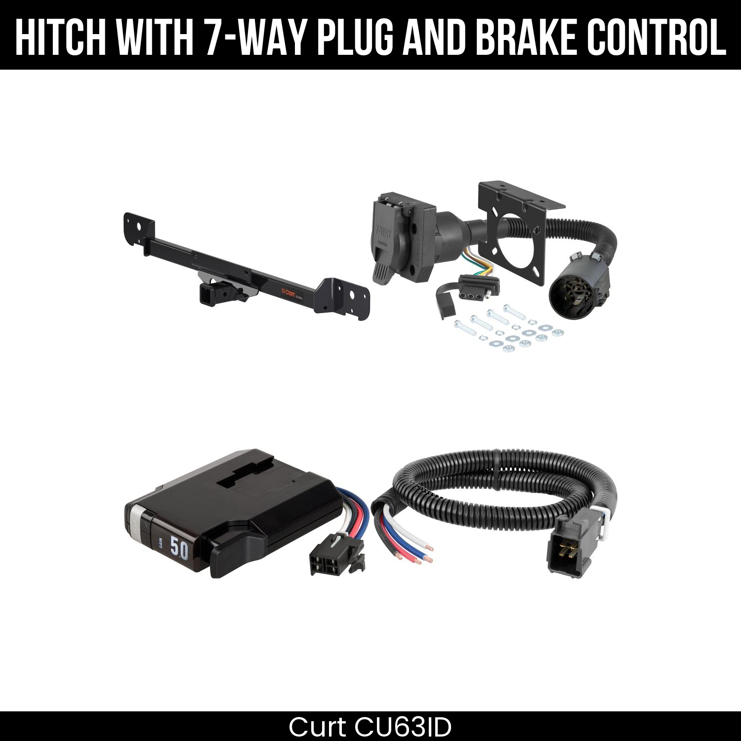 Trailer Hitch , 7-Way , TriFlex NEXT Brake Control