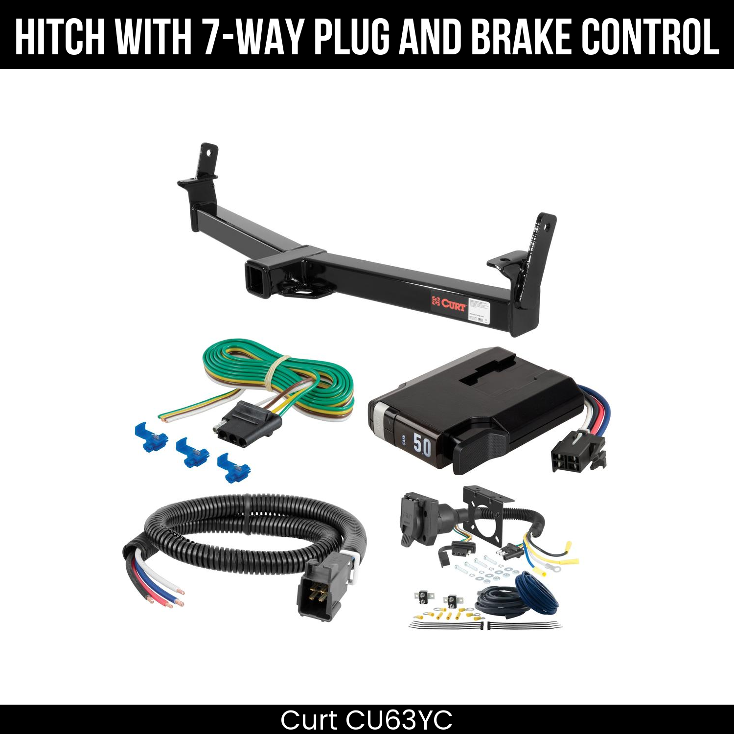 Trailer Hitch , 7-Way , TriFlex NEXT Brake Control