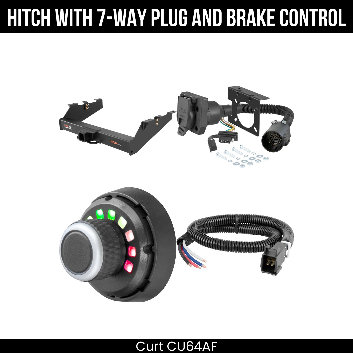 Trailer Hitch , 7-Way , Spectrum Brake Control