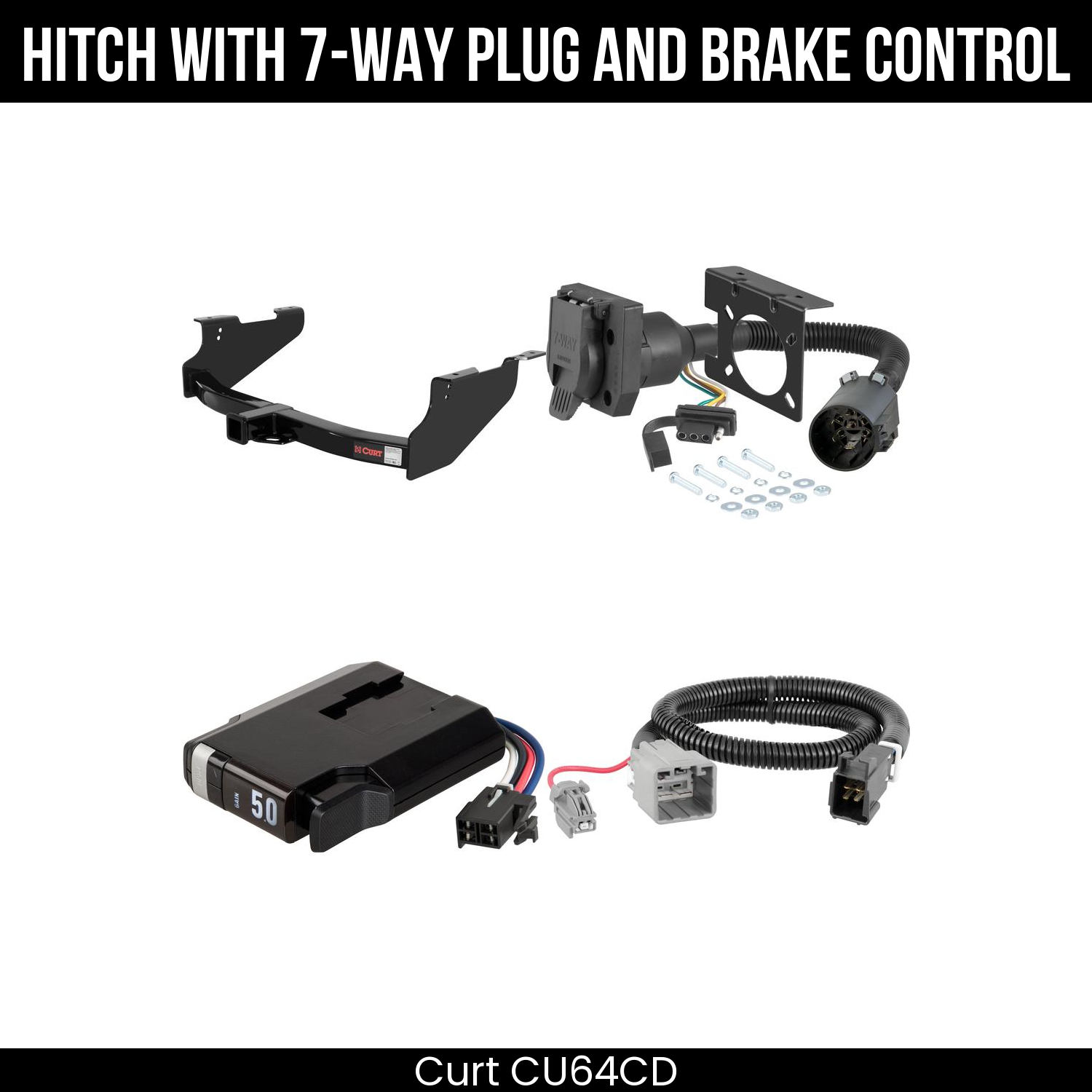 Trailer Hitch , 7-Way , TriFlex NEXT Brake Control