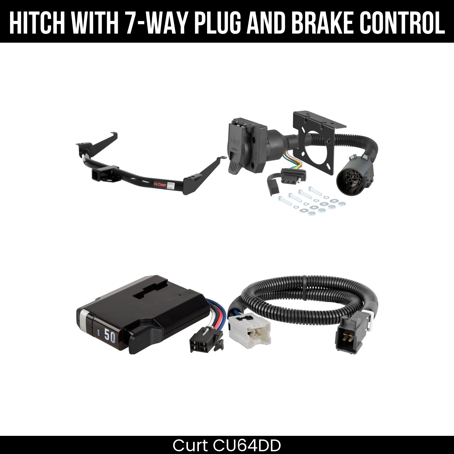 Trailer Hitch , 7-Way , TriFlex NEXT Brake Control
