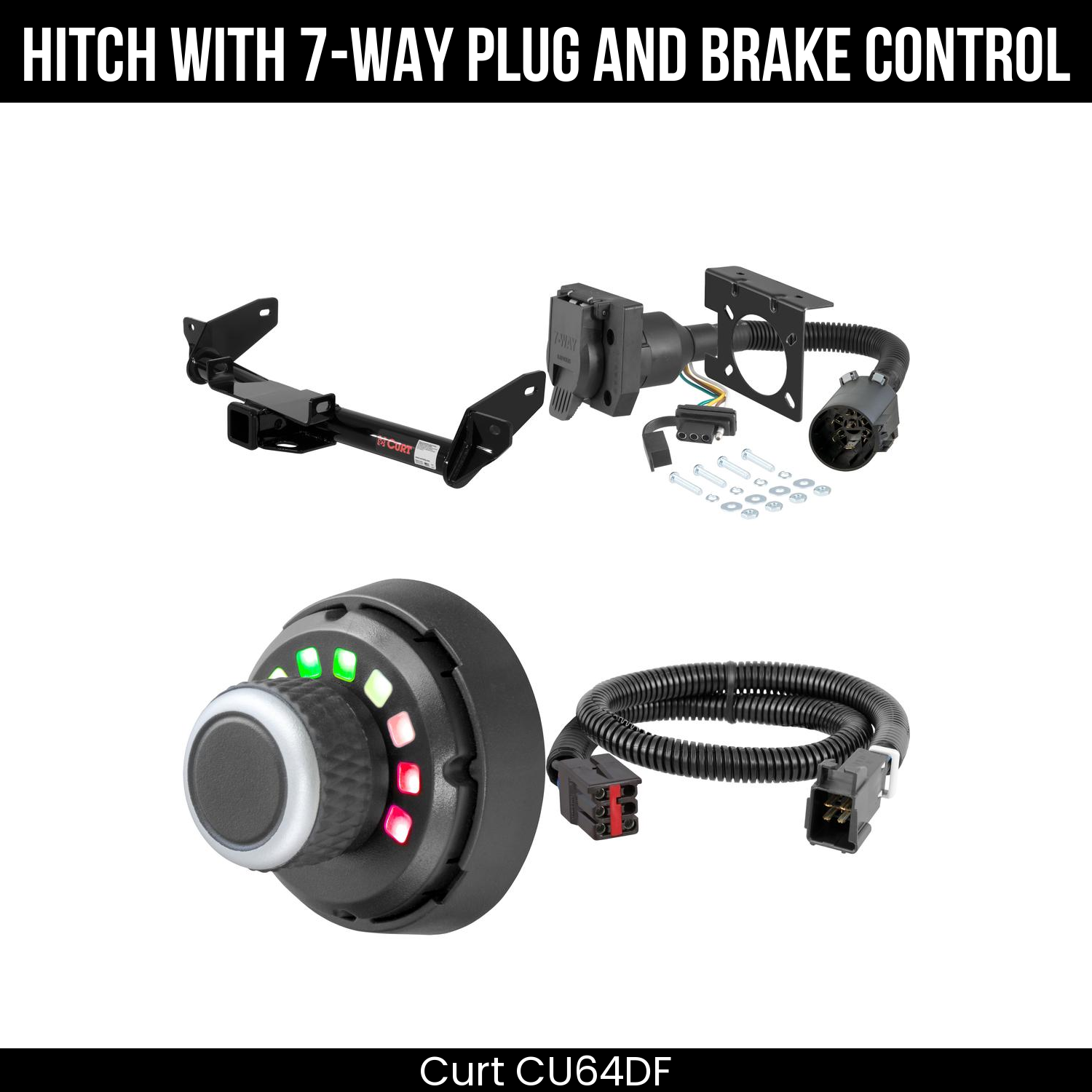 Trailer Hitch , 7-Way , Spectrum Brake Control