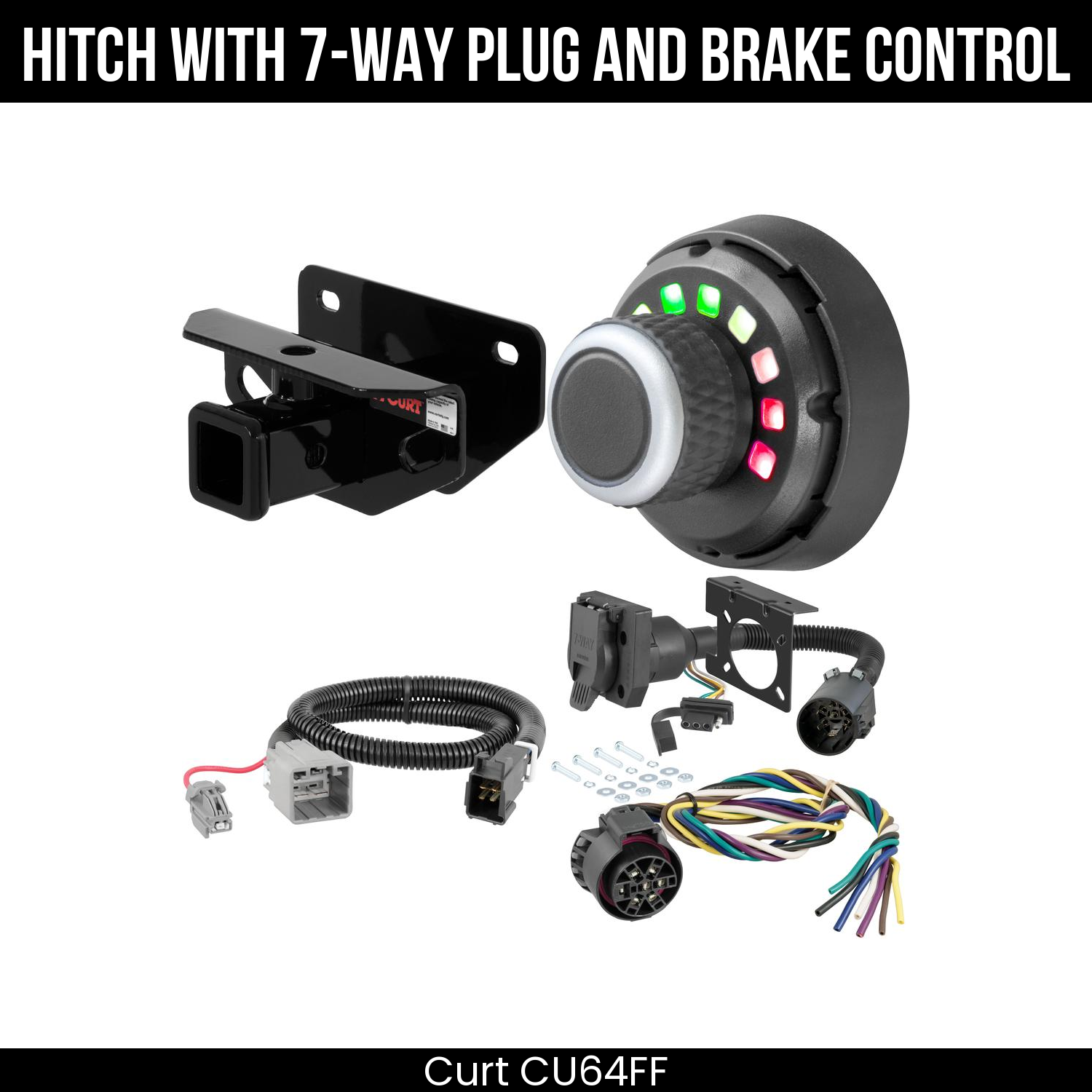 Trailer Hitch , 7-Way , Spectrum Brake Control