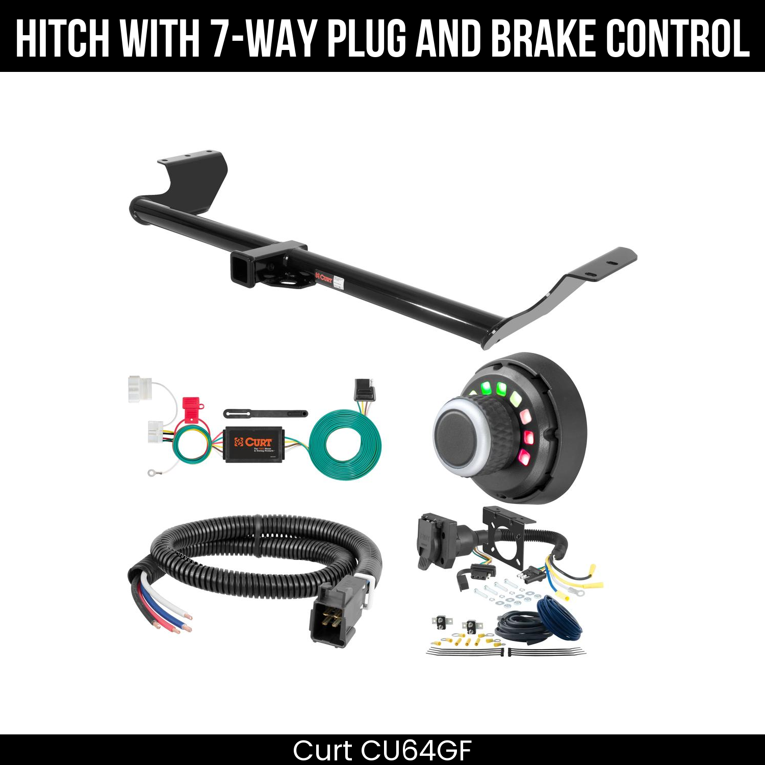 Trailer Hitch , 7-Way , Spectrum Brake Control