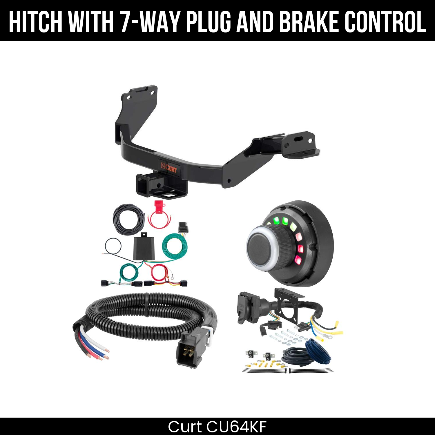 Trailer Hitch , 7-Way , Spectrum Brake Control