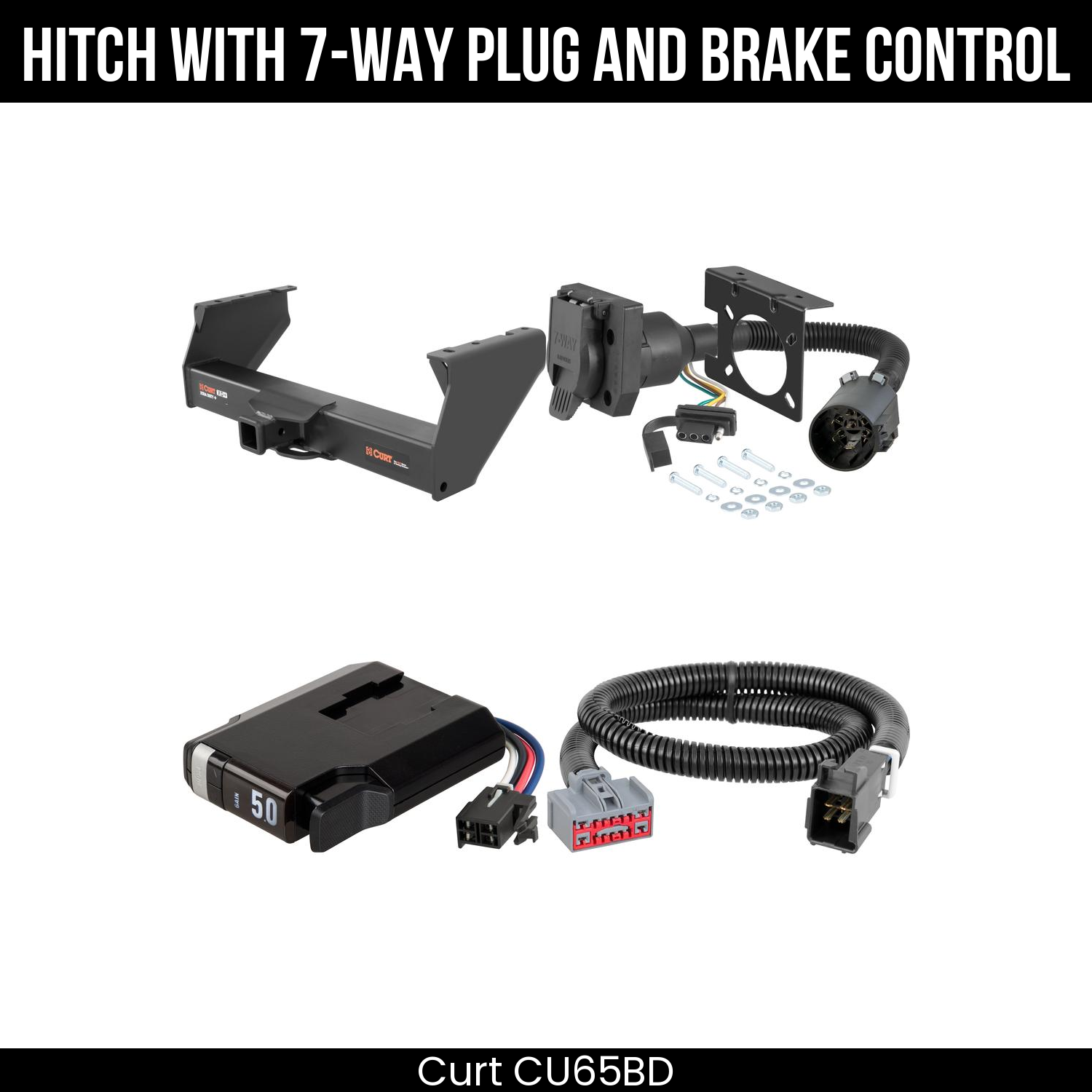 Trailer Hitch , 7-Way , TriFlex NEXT Brake Control