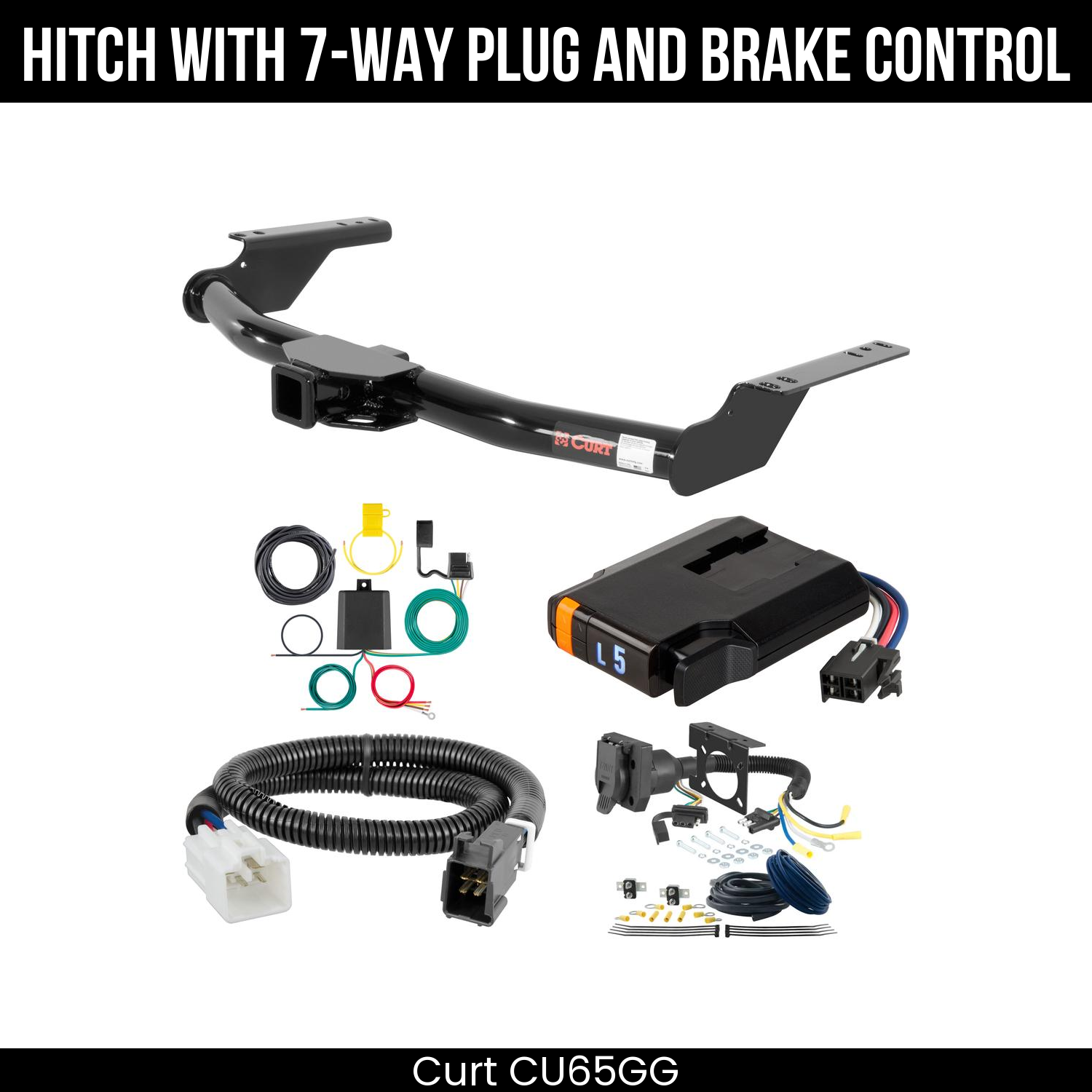 Trailer Hitch , 7-Way , Discovery Next Brake Control