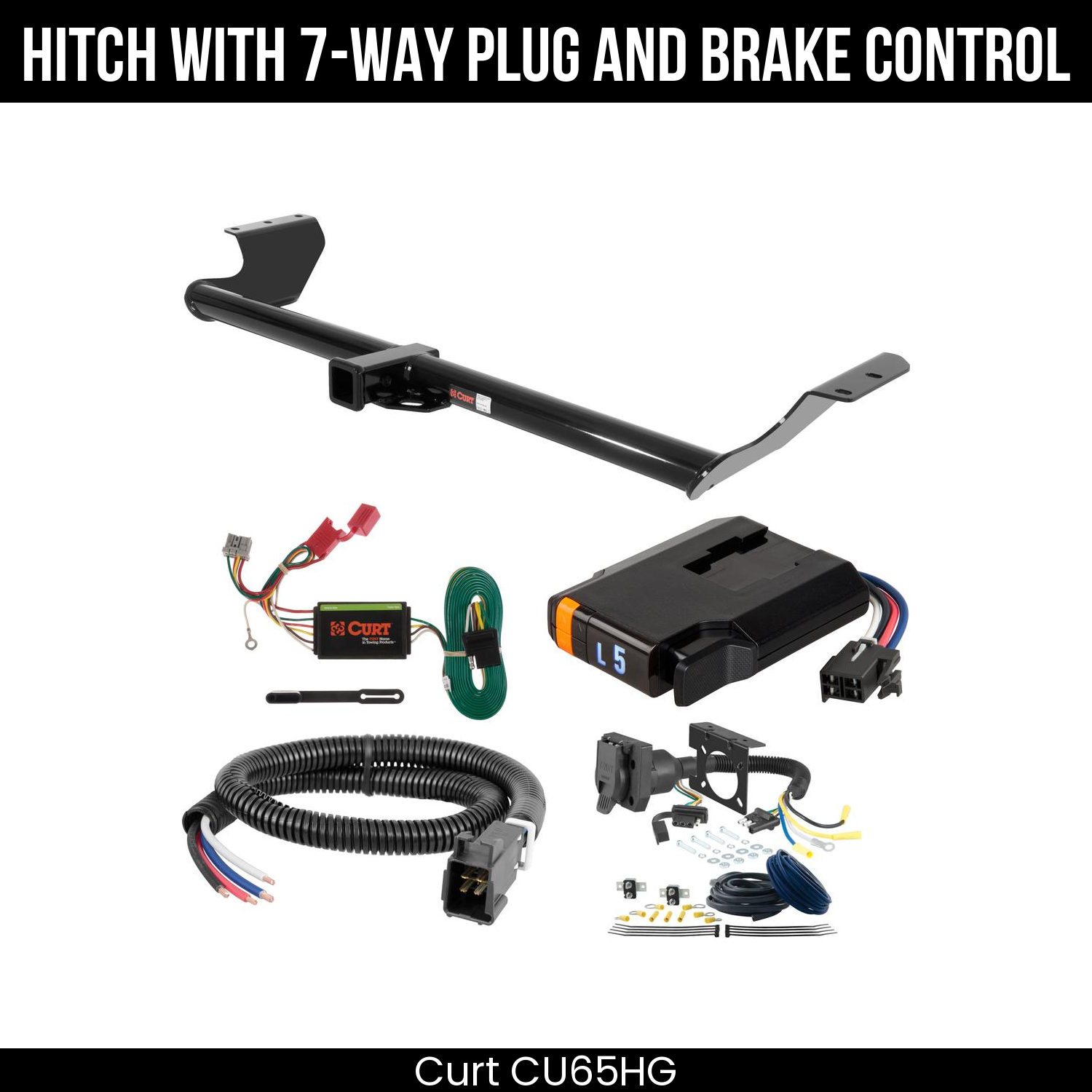 Trailer Hitch , 7-Way , Discovery Next Brake Control