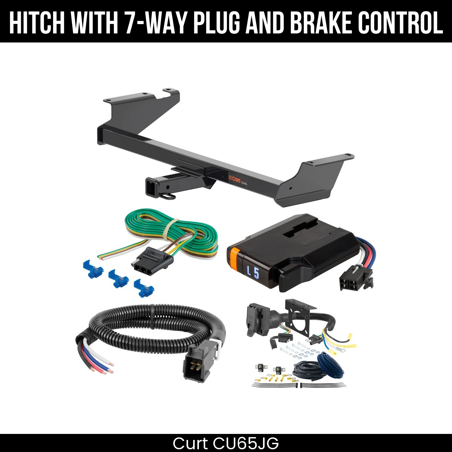Trailer Hitch , 7-Way , Discovery Next Brake Control