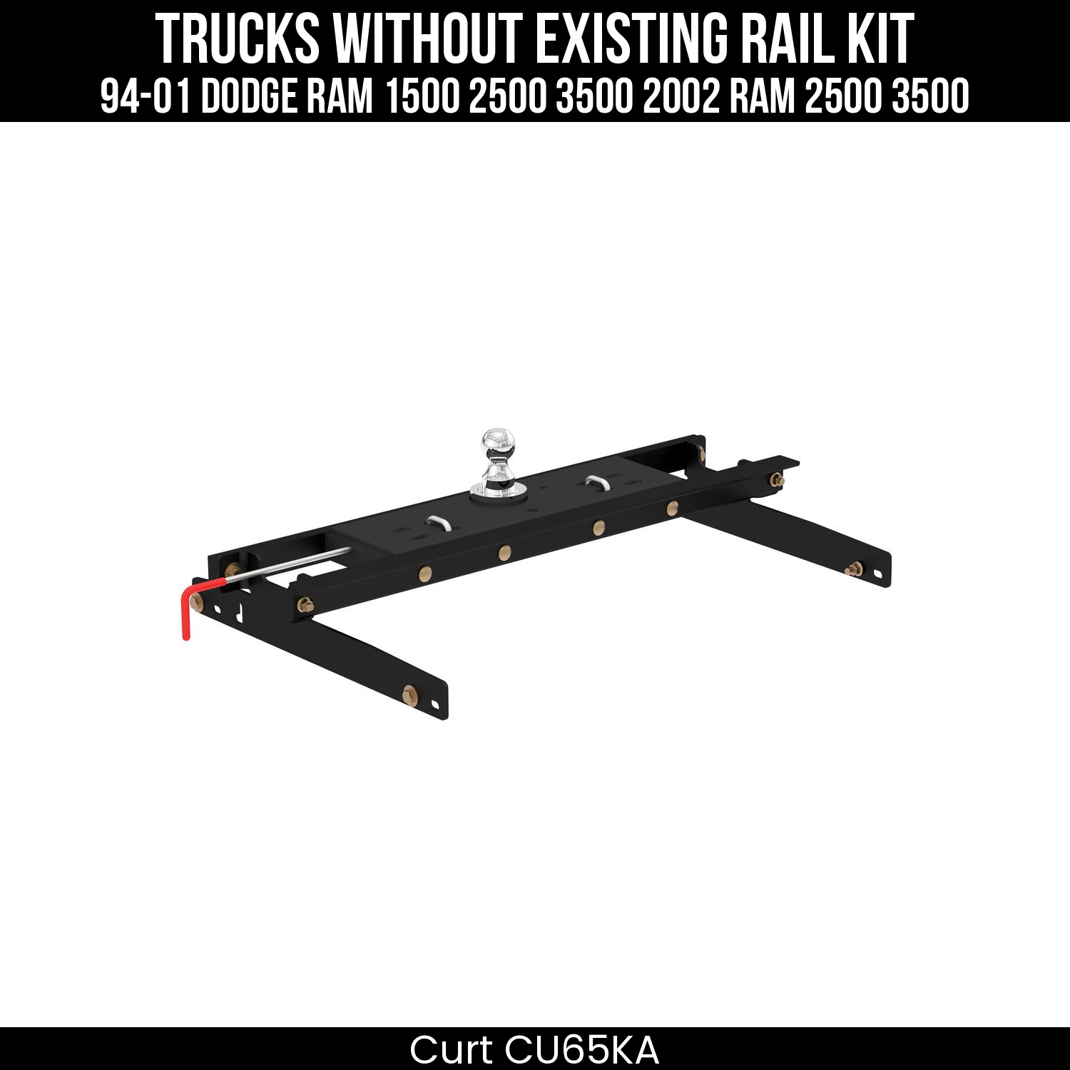 Double Lock Gooseneck Hitch,Under-Bed Gooseneck Install Brackets