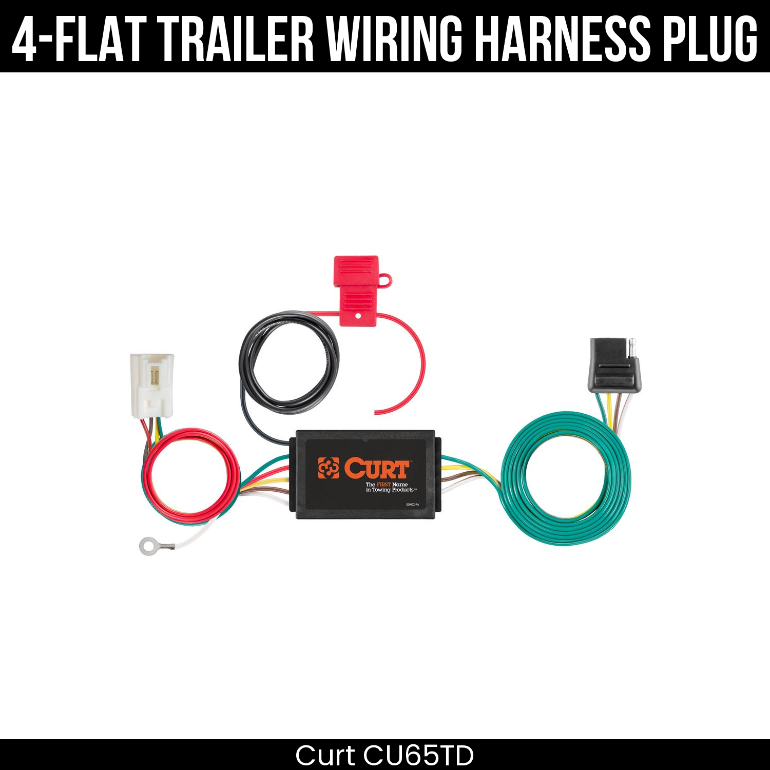 Trailer Wiring 4-Flat Plug Only