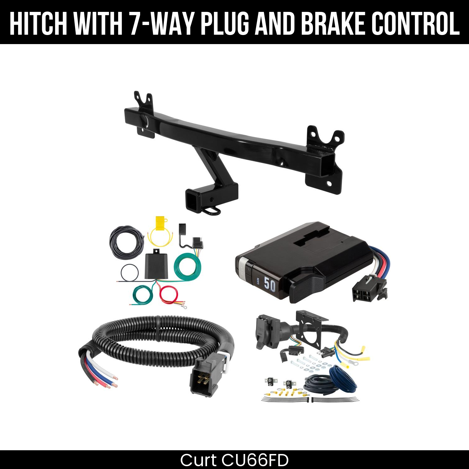 Trailer Hitch , 7-Way , TriFlex NEXT Brake Control