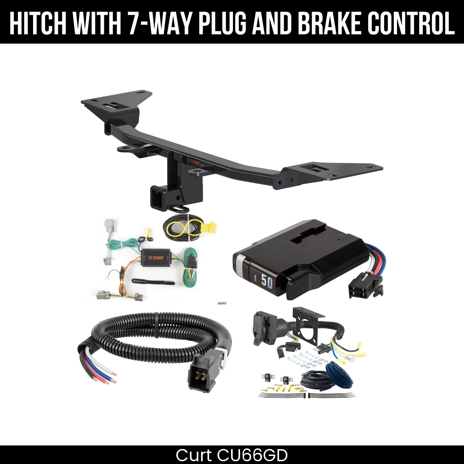 Trailer Hitch , 7-Way , TriFlex NEXT Brake Control
