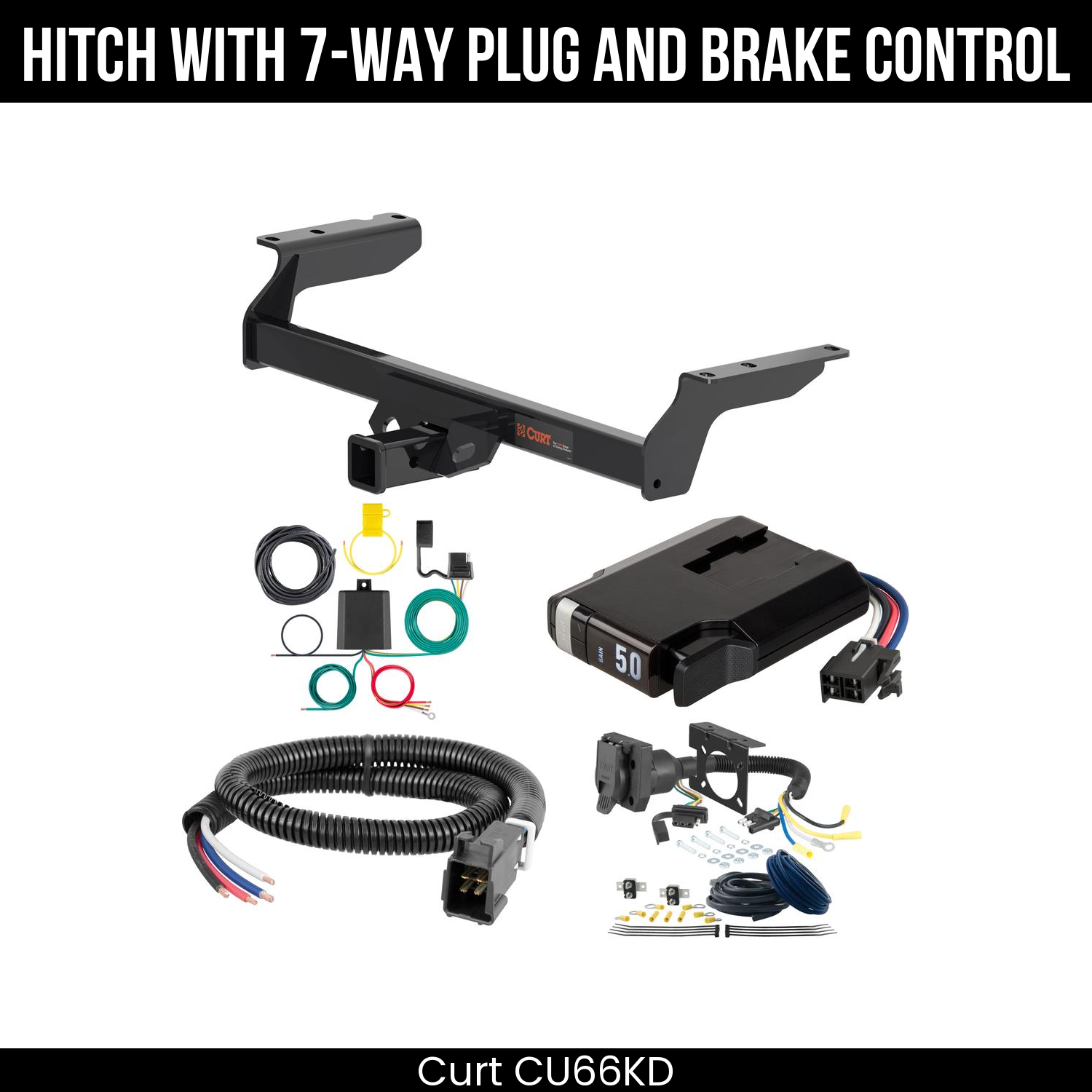 Trailer Hitch , 7-Way , TriFlex NEXT Brake Control