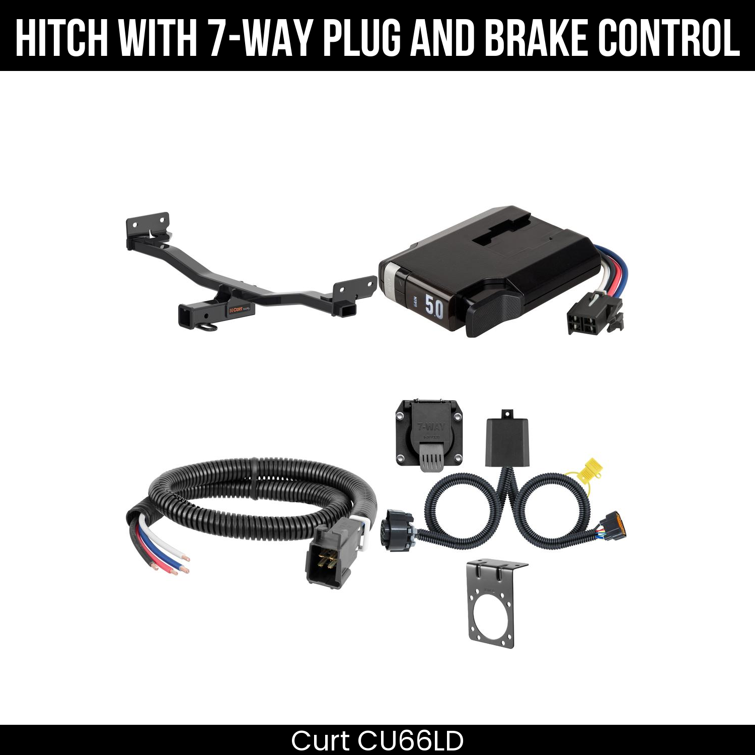 Trailer Hitch , 7-Way , TriFlex NEXT Brake Control