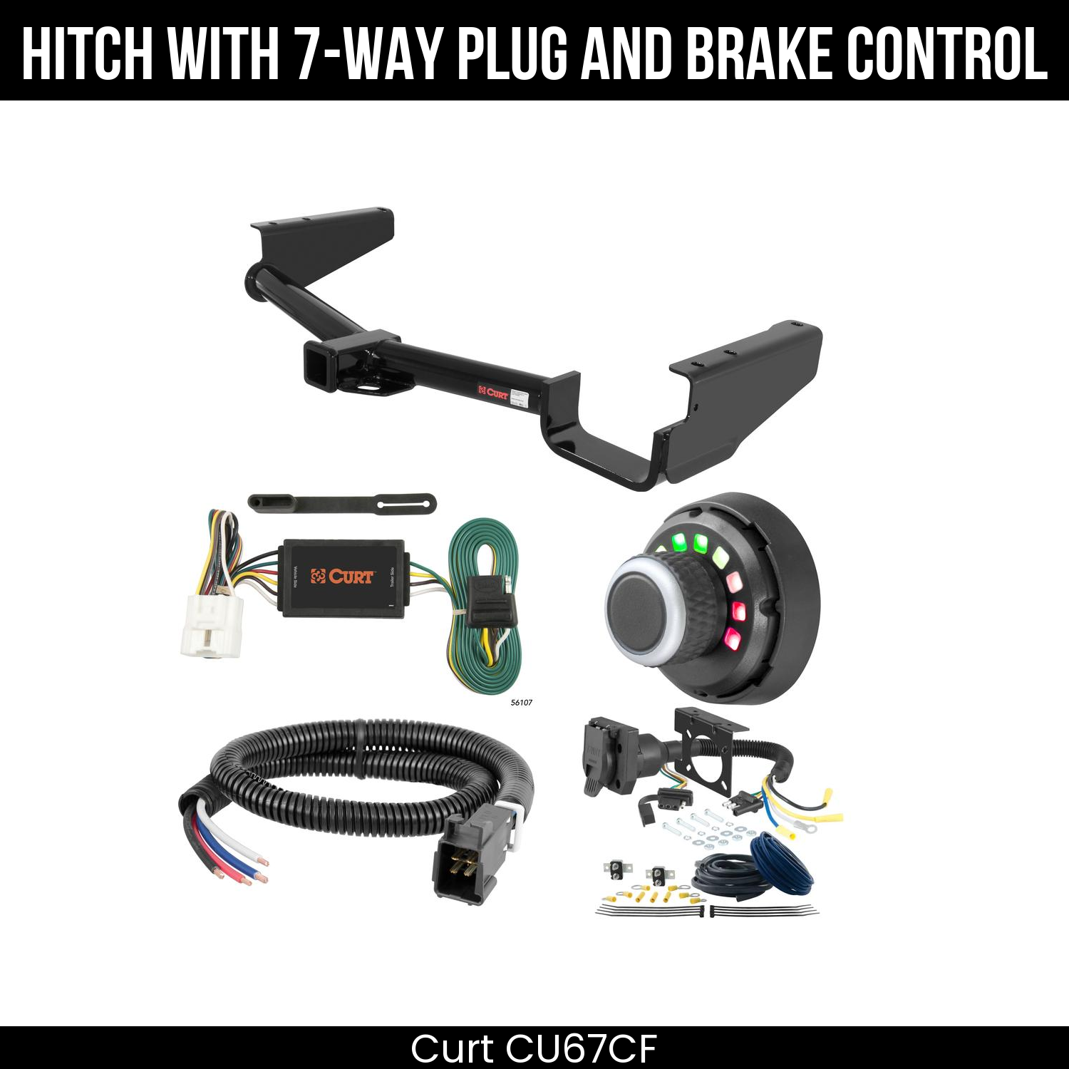Trailer Hitch , 7-Way , Spectrum Brake Control