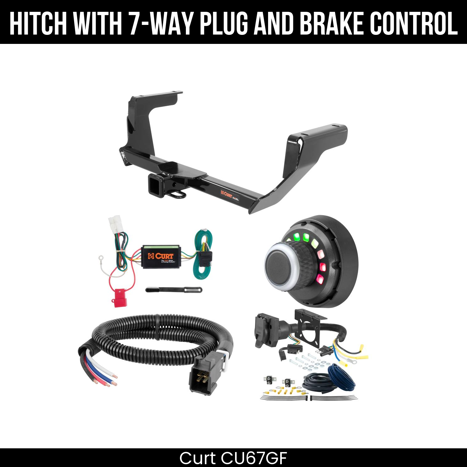 Trailer Hitch , 7-Way , Spectrum Brake Control